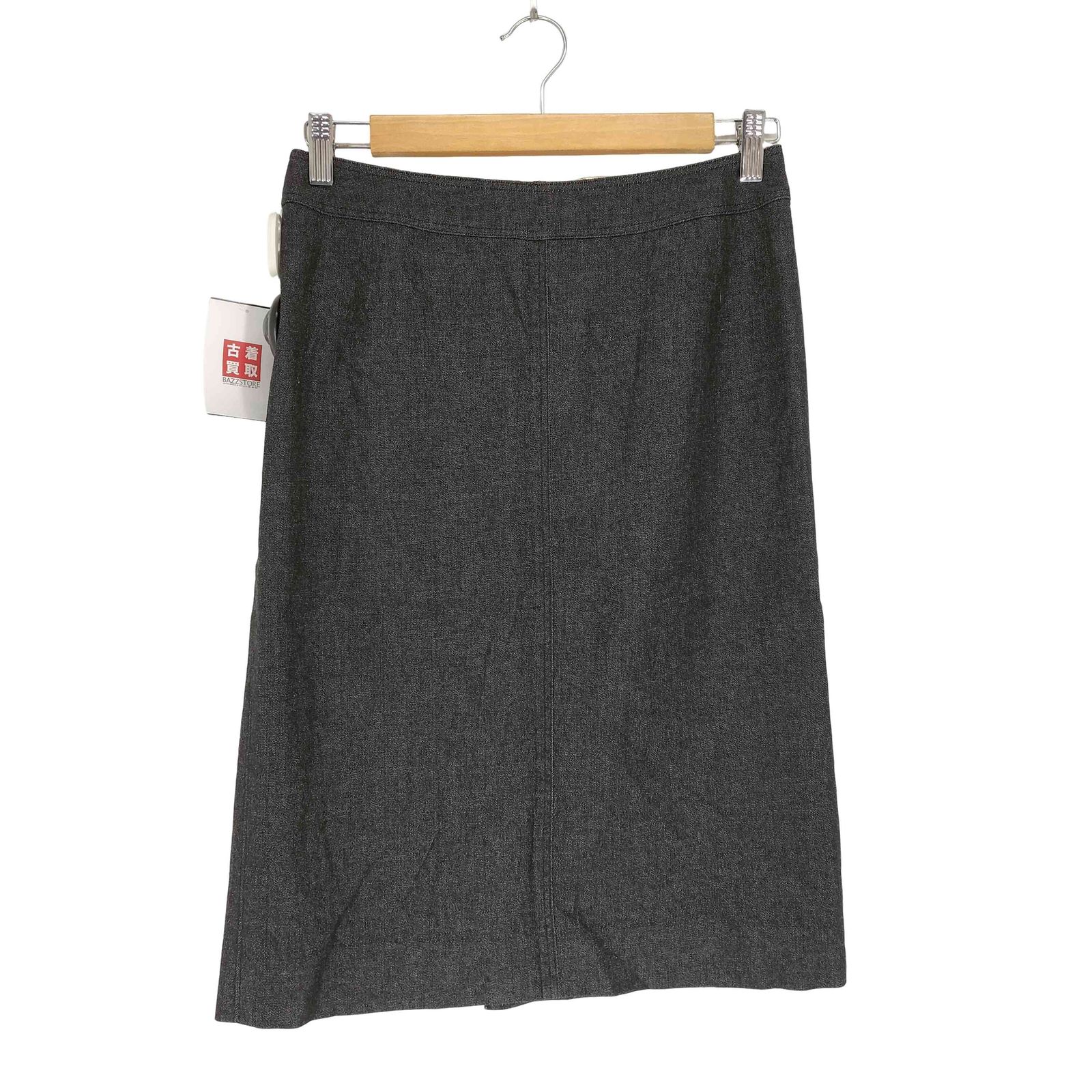 バーバリーロンドン BURBERRY LONDON バックスリットデニムスカート レディース 42