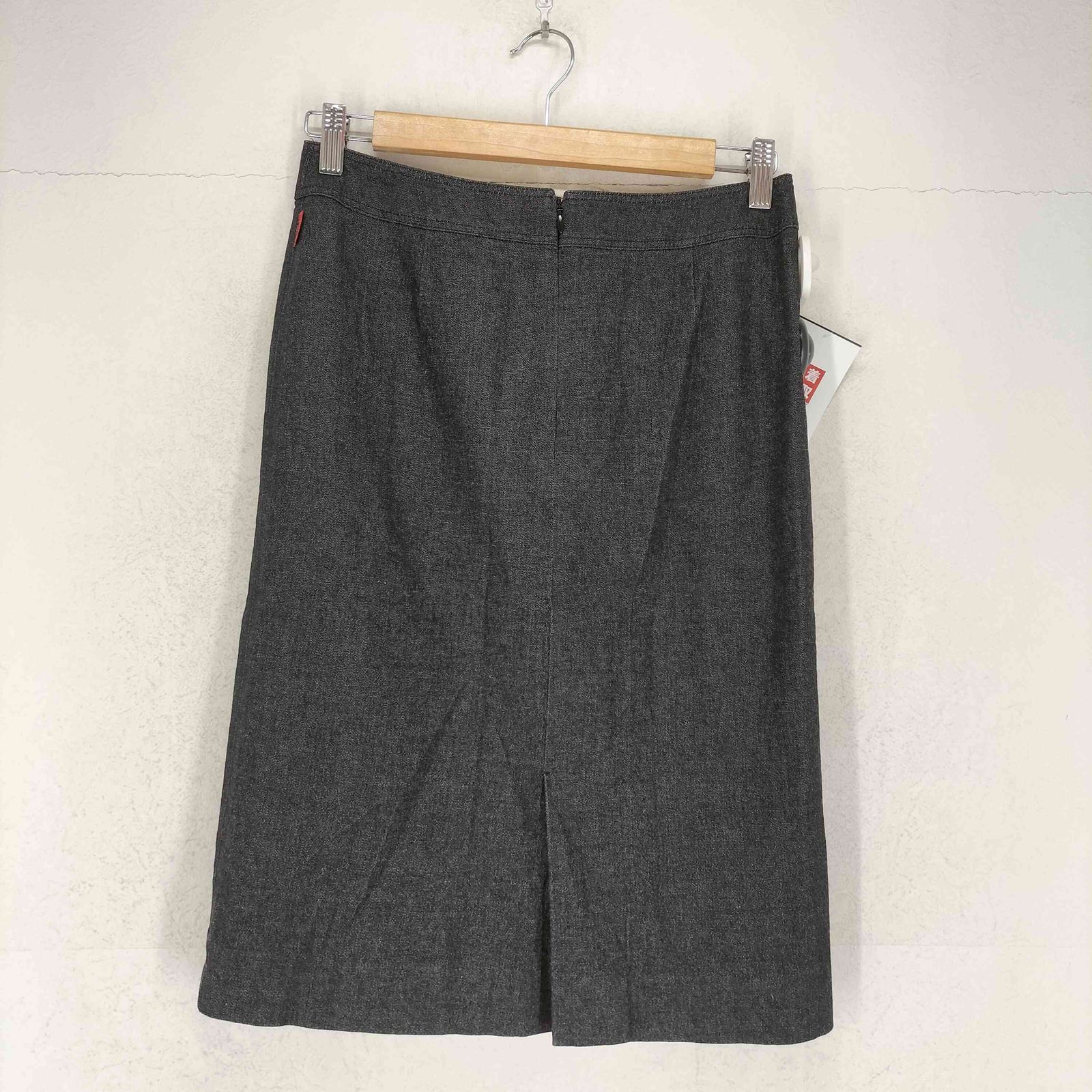 バーバリーロンドン BURBERRY LONDON バックスリットデニムスカート レディース 42