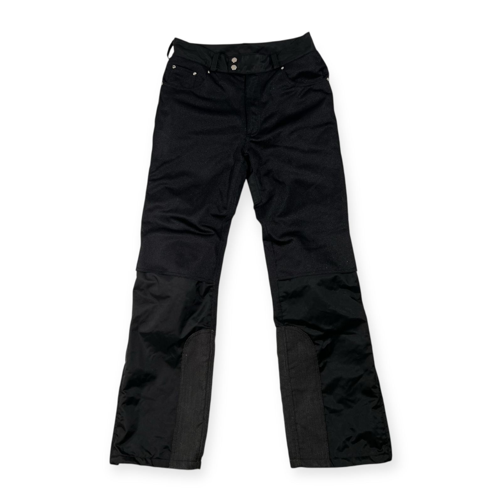 KADOYA カドヤ K S LEATHER 膝プロテクター ライディング パンツ サイズ MB ブラック バイク バイカー