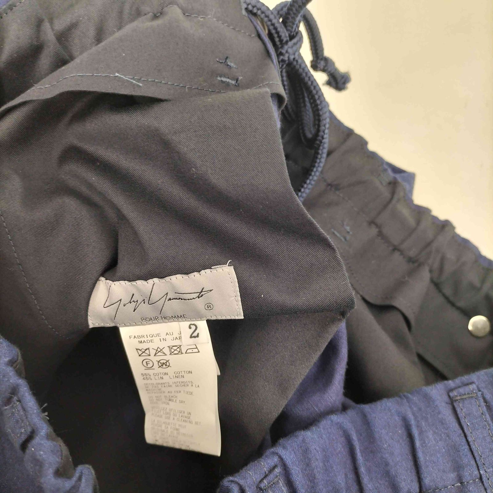 ヨウジヤマモトプールオム Yohji Yamamoto POUR HOMME 25SS double