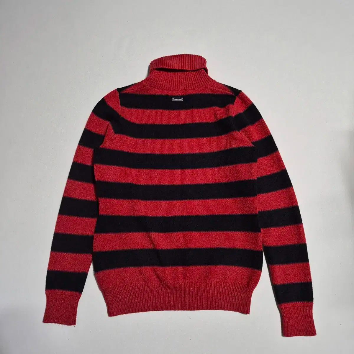 St ANDREWS セント アンドリュース ストライプ タートルネック ニット LLC-HASEGAWATOSO_COM