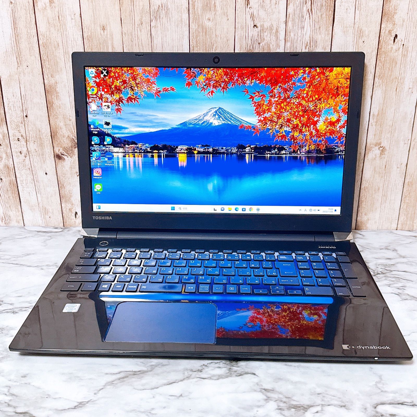 1台 高性能i5＆メモリ8GB|大容量 カメラ 初期設定済み 薄型ノートパソコン