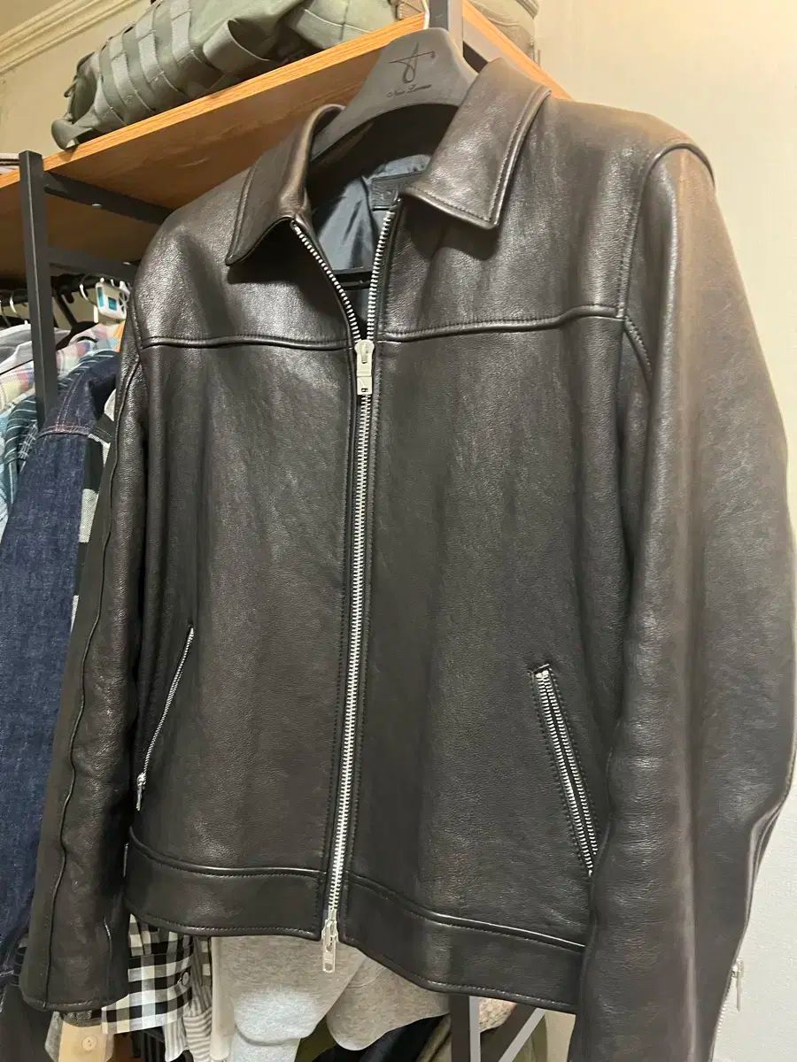 ノワールラメール ラムスキン ブルゾン 7