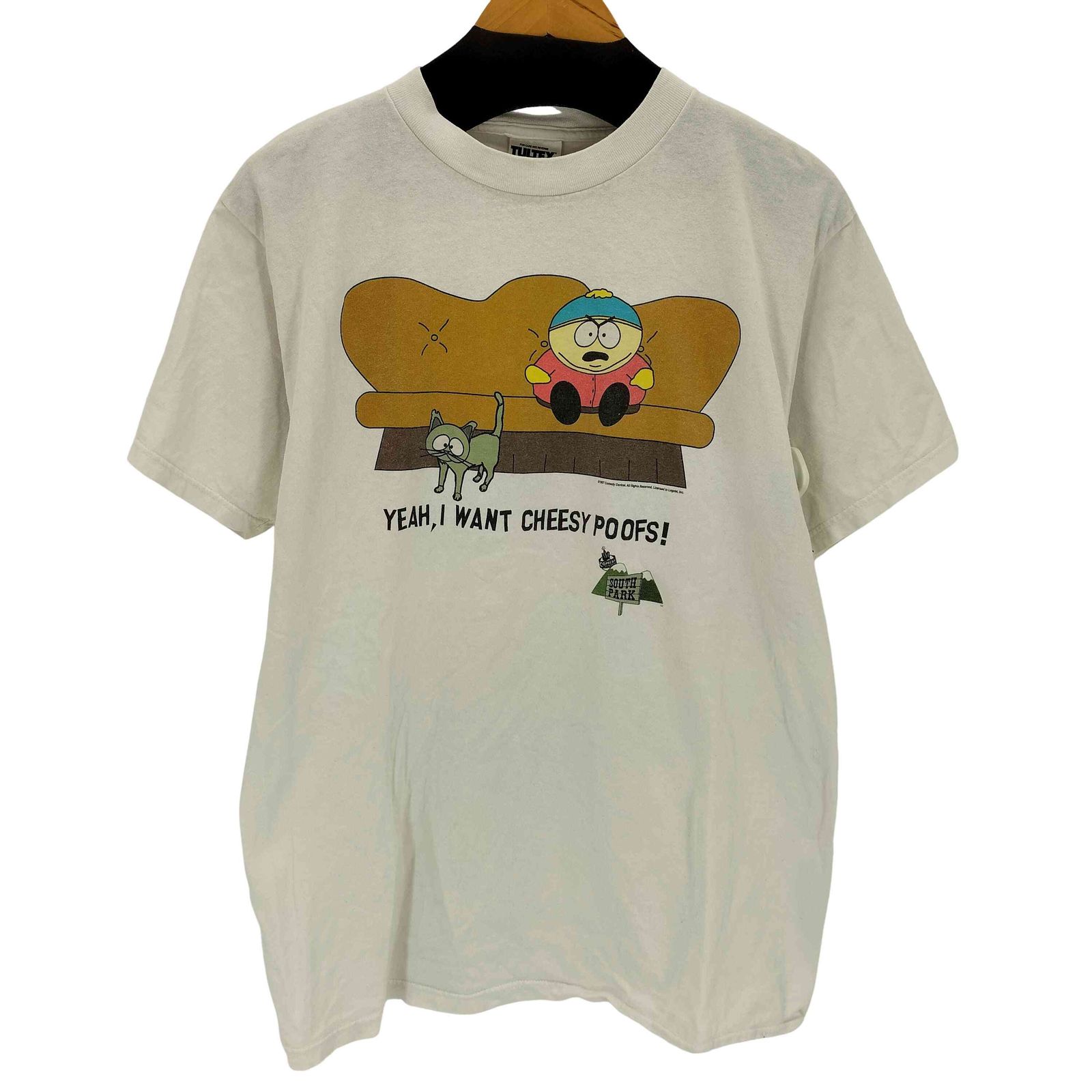 TULTEX(タルテックス) 1997年コピーライト キャラクタープリントTシャツ メンズ JPN：L 【中古】【ブランド古着バズストア】 タルテックス TULTEX 1997年コピーライト キャラクタープリントTシャツ