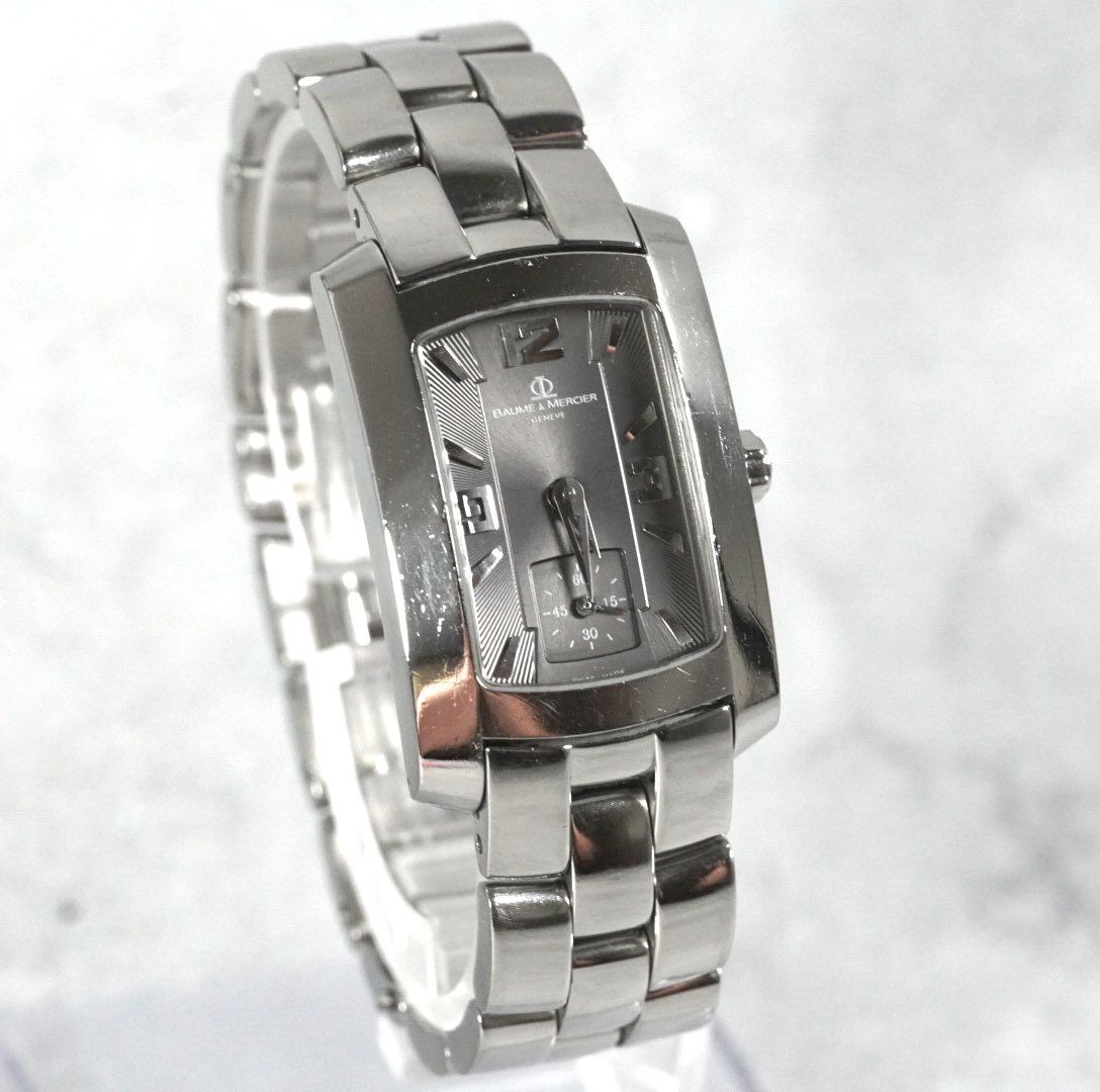 ボームアンドメルシエ 腕時計 レディース スモセコ 稼働品 稼働品】ボーム＆メルシエ ハンプトン スモールセコンド スモセコ