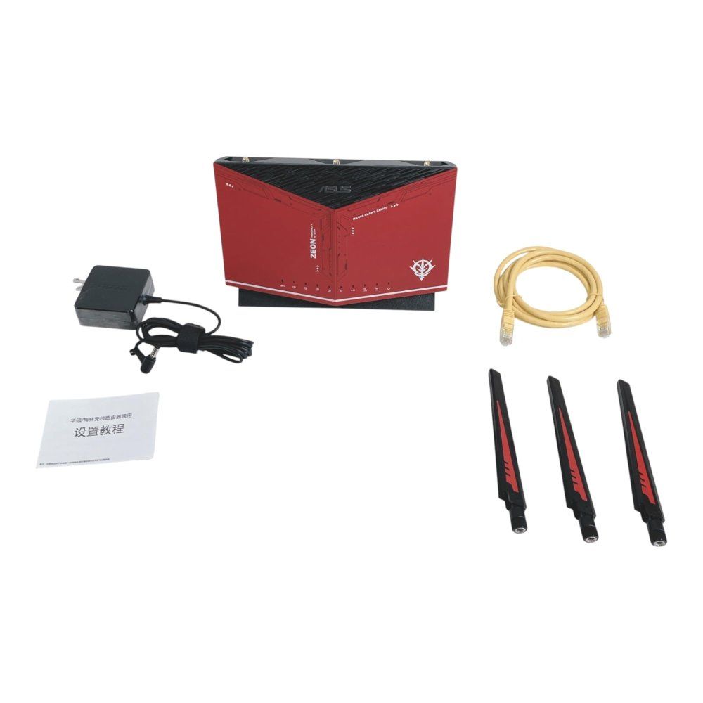 ASUSTek WiFi 無線 ルーター デュアルバンドゲーミングRT-AX86U ZAKU II EDITION