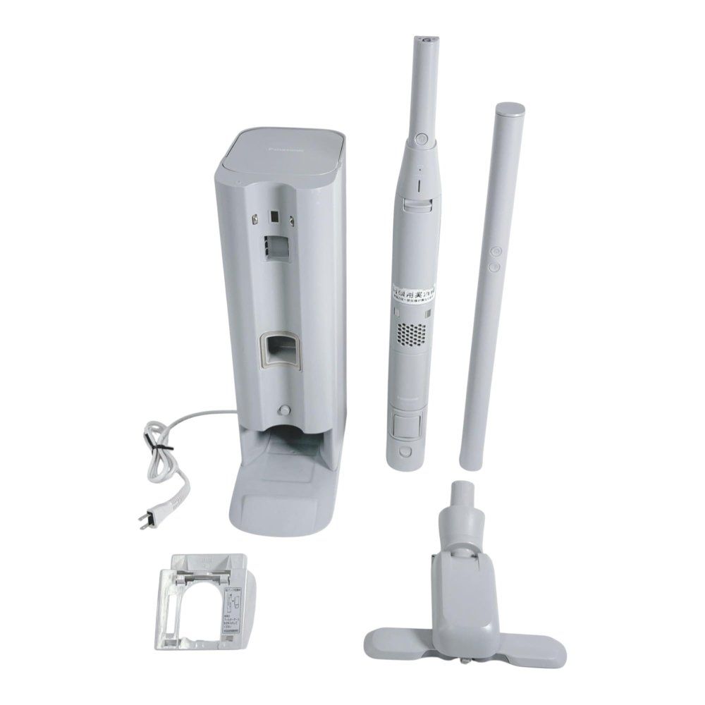 パナソニック 掃除機 コードレス セパレート型 スティック クリーンドック 動くノズル ライトグレー MC-NS70F-H