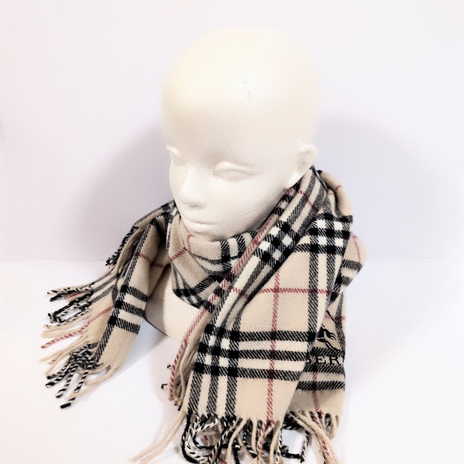 日本製◎これからの時期に◎【BURBERRY】バーバリー マフラー 通勤