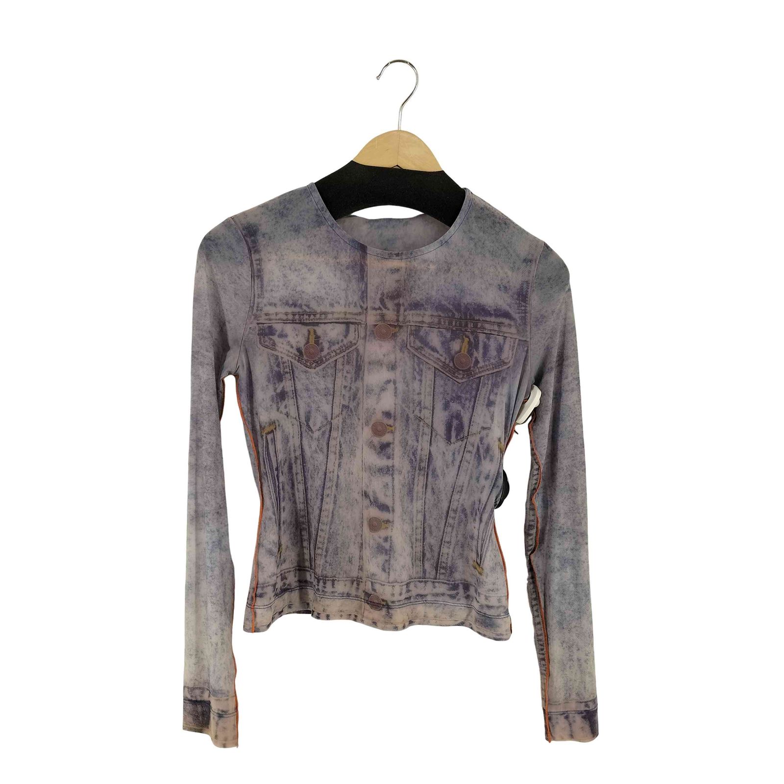 ディーゼル DIESEL T-CLAU トロンプルイユ セカンドスキン カットソー レディース import M