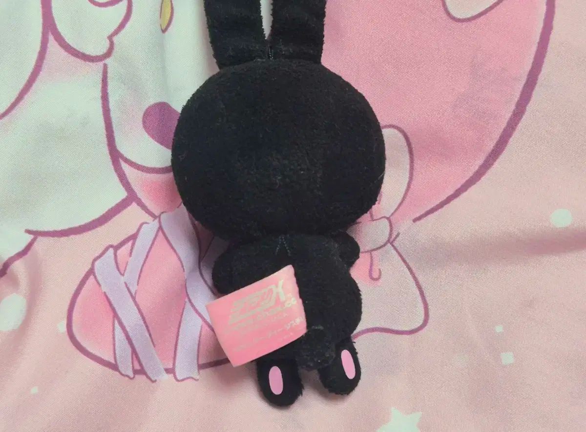 古典 初期 汎用うさぎ キーホルダー ブラック