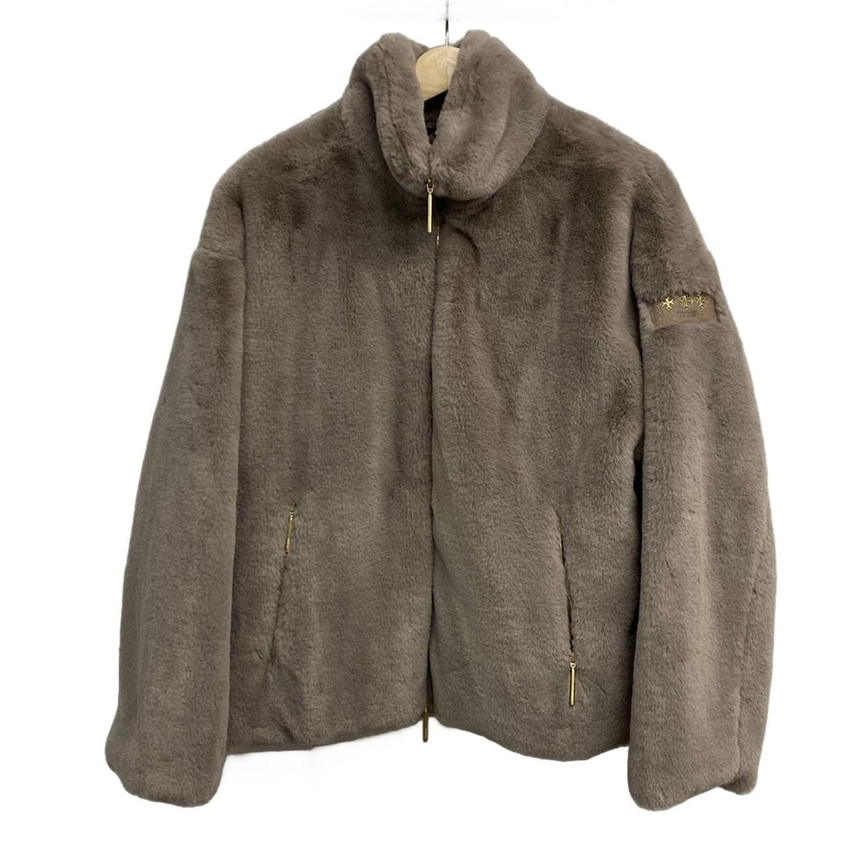 タトラス ブルゾン サイズ02 M レディース BARBRA バルブラ L ライトパープル 長袖 エコファー ジップアップ 秋 冬