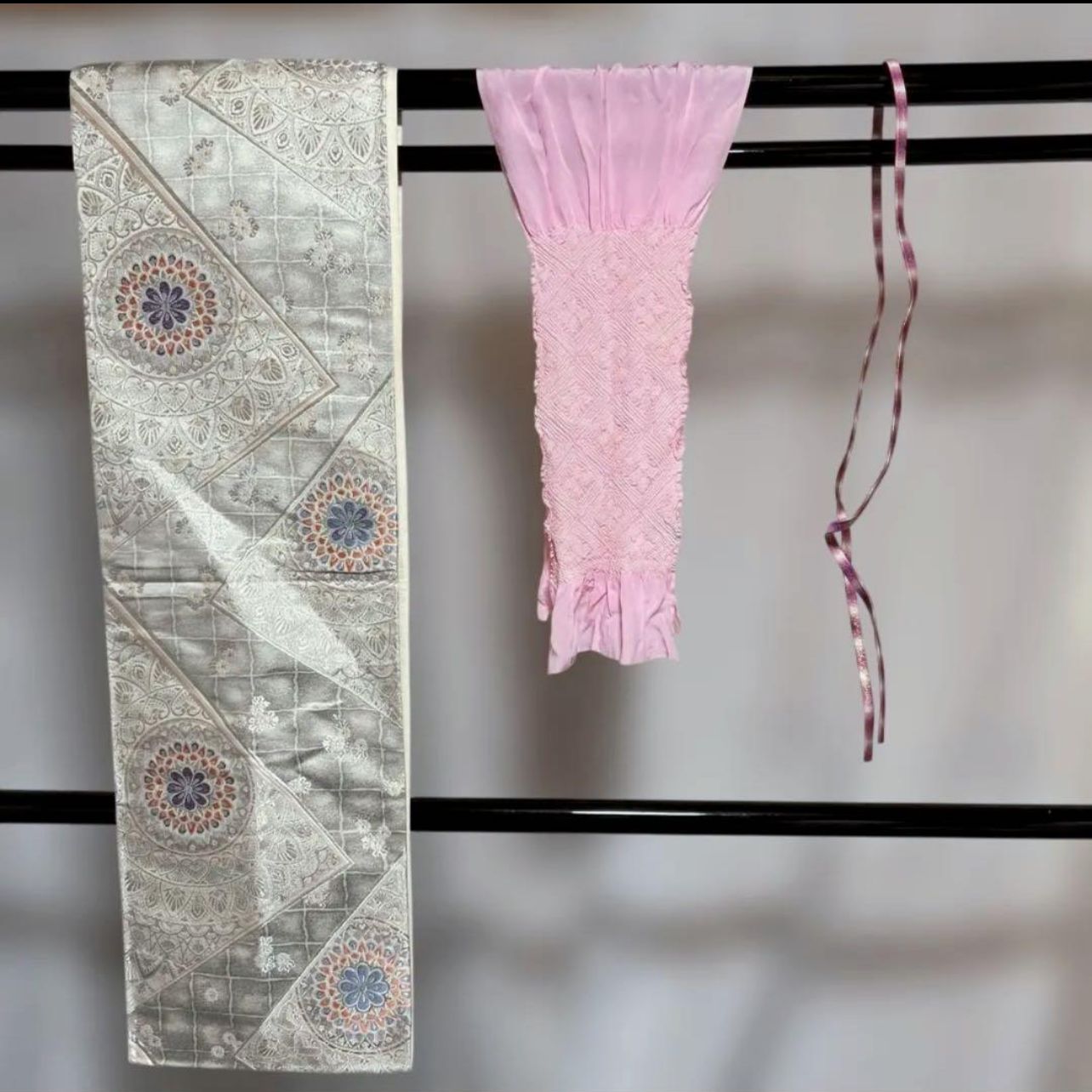 特選西陣唐織プラチナ箔袋帯