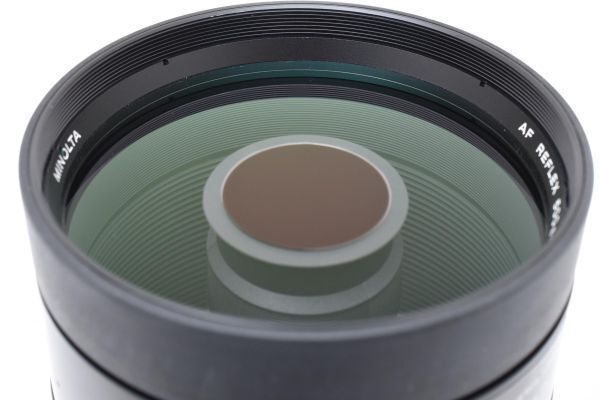 ☆光学美品☆ MINOLTA AF REFLEX 500mm F8 ミラーレンズ / ソニー