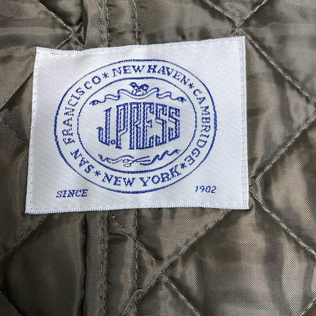 J.PRESS ジェイプレス ブルゾン サイズ11 M レディース - ダークブラウン 長袖 キルティング 中綿 秋 冬 GULLKHAN_COM