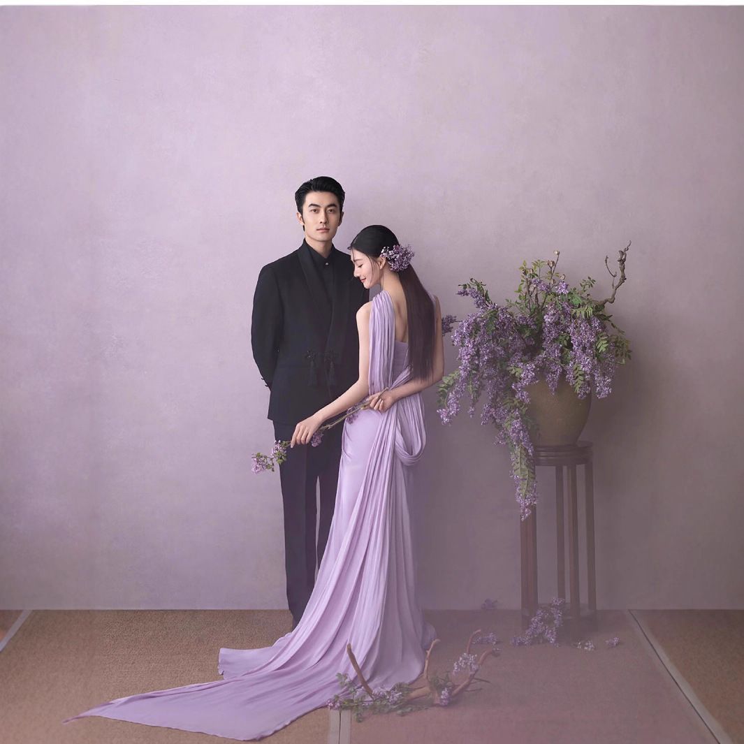 カップルテーマ前撮り紫園林風小衆 感ドレスモーニング MAAHADDERANG_COM