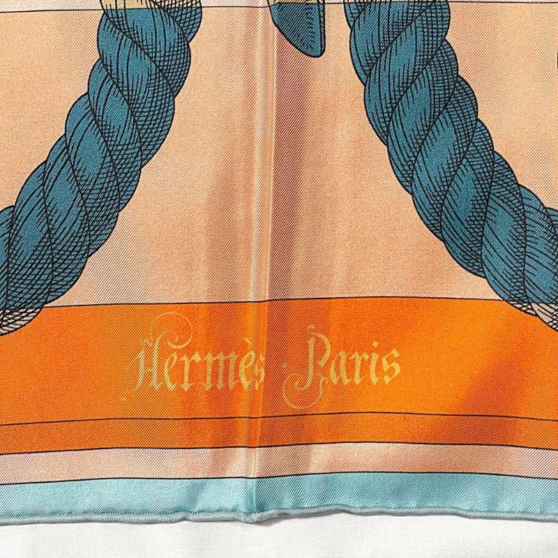 美品 HERMES エルメス カレ90 ダブルフェイス デッラ カヴァッレリア