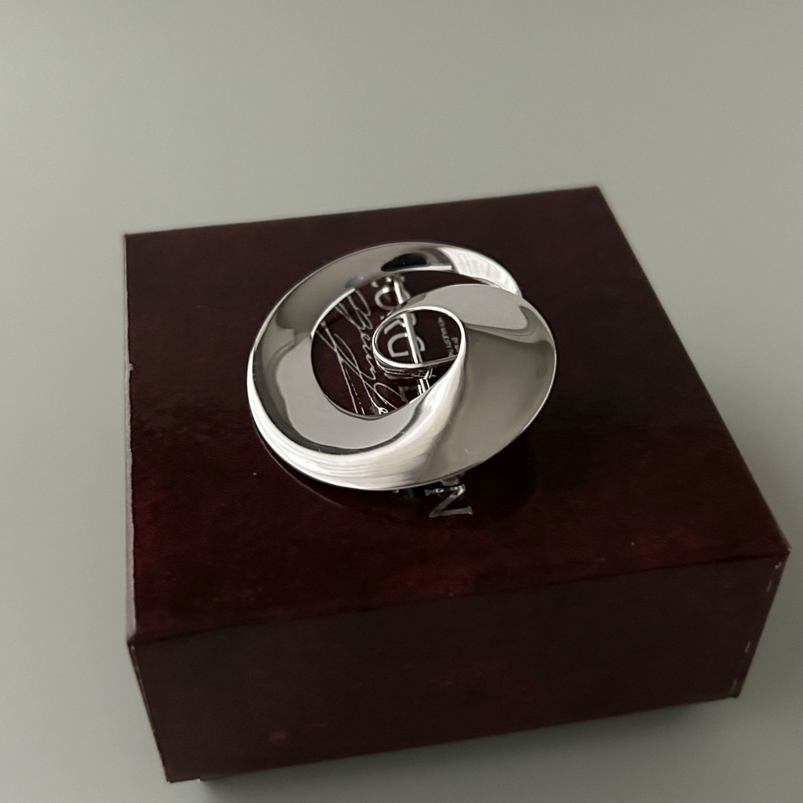 使用感有 ジョージジェンセン ブローチ 443 メビウス TORUN AG925 Georg Jensen