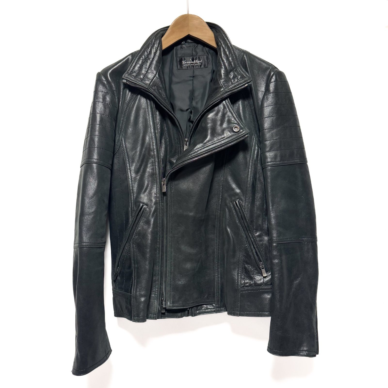 ジャケット・アウター archive Tornado Mart leather jacket y2k 希少【tornado mart トルネードマート 【商品名】y2k 00's archive