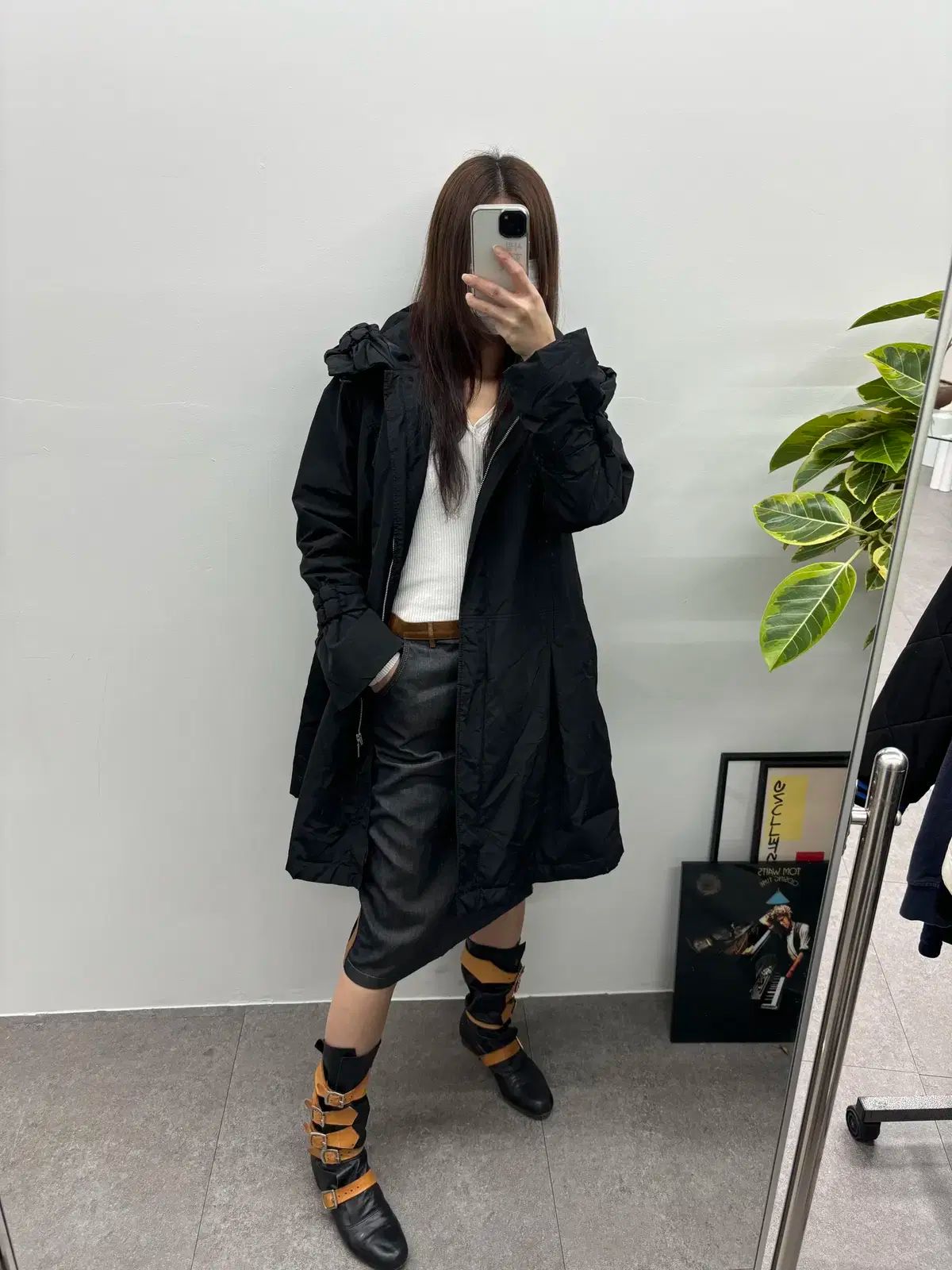 ヴィンテージ GUCCI グッチ デニムスカート