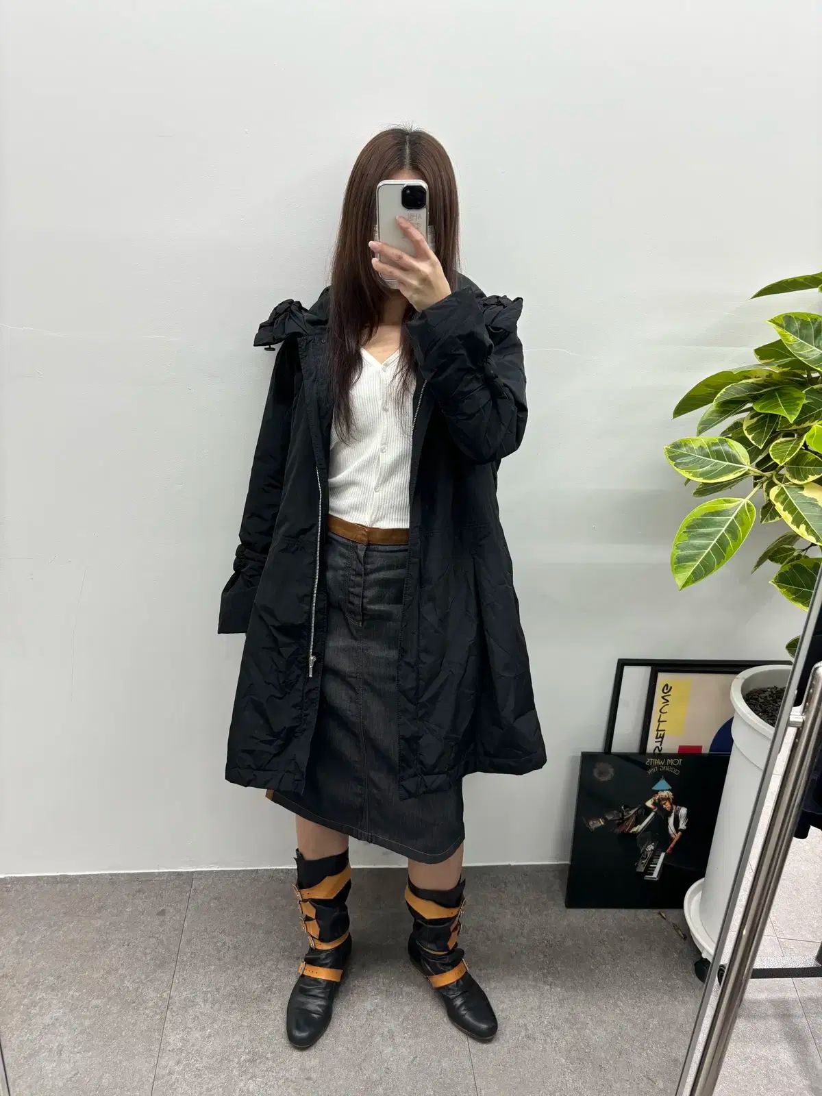 デニムスカート