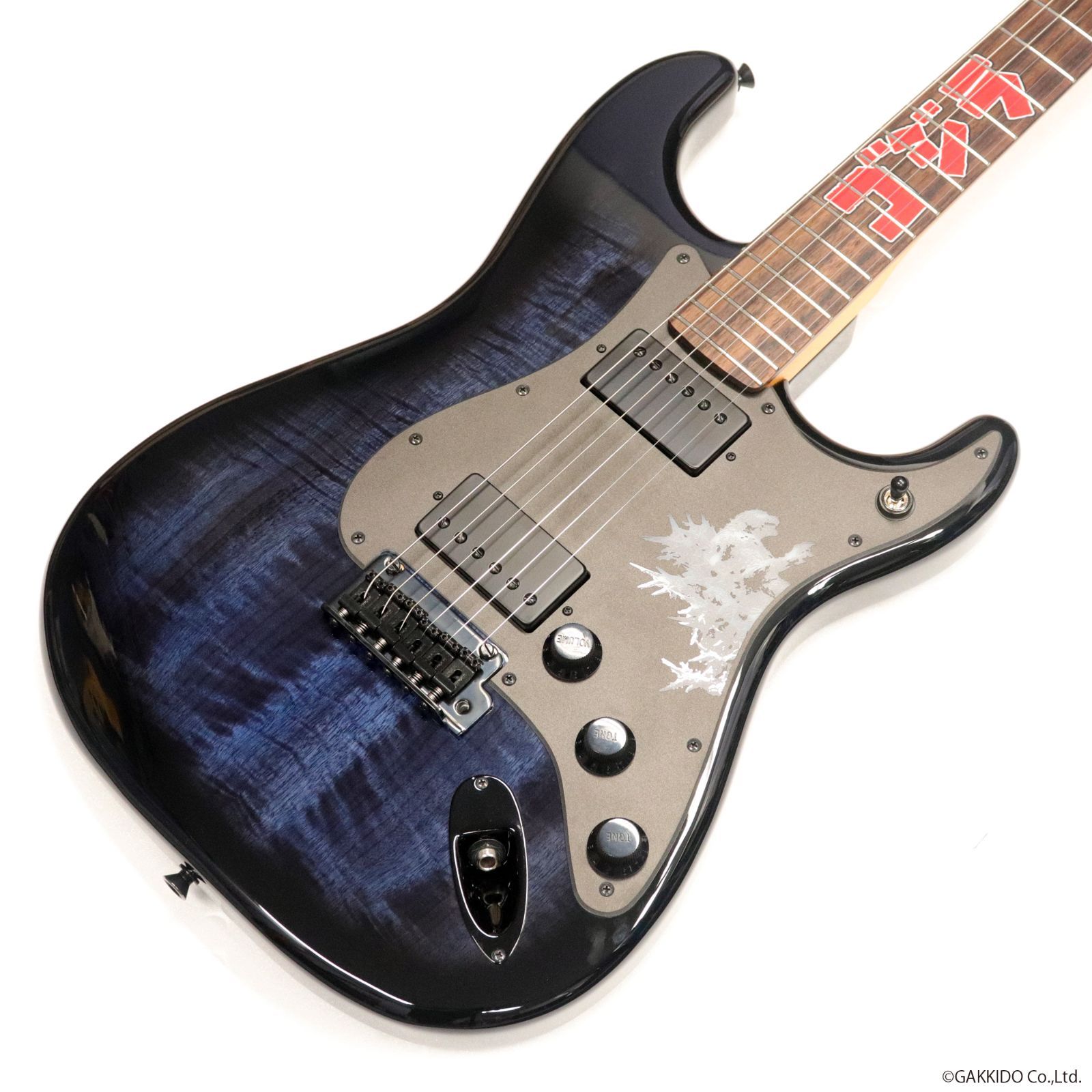 Fender Made in Japan Godzilla Stratocaster Rosewood Fingerboard Godzilla Blue