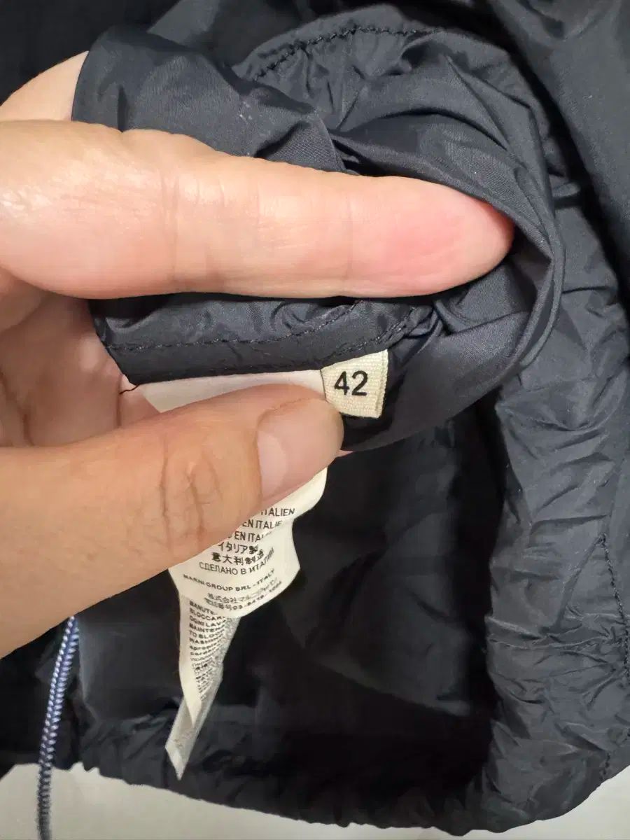  マルニ ブラック WHO ウィンドブレーカー アウター パーカー トップス