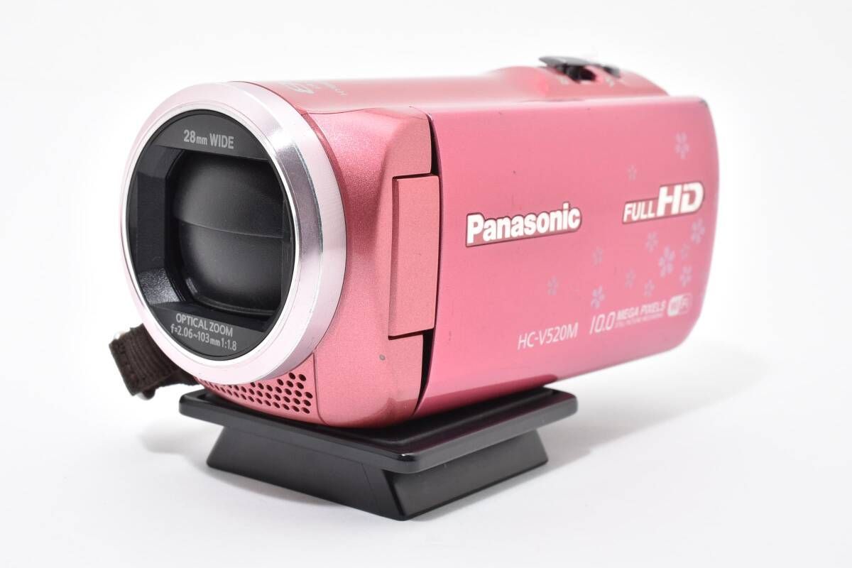 パナソニック Panasonic HC-V520M ピンク 桜 T10#4744
