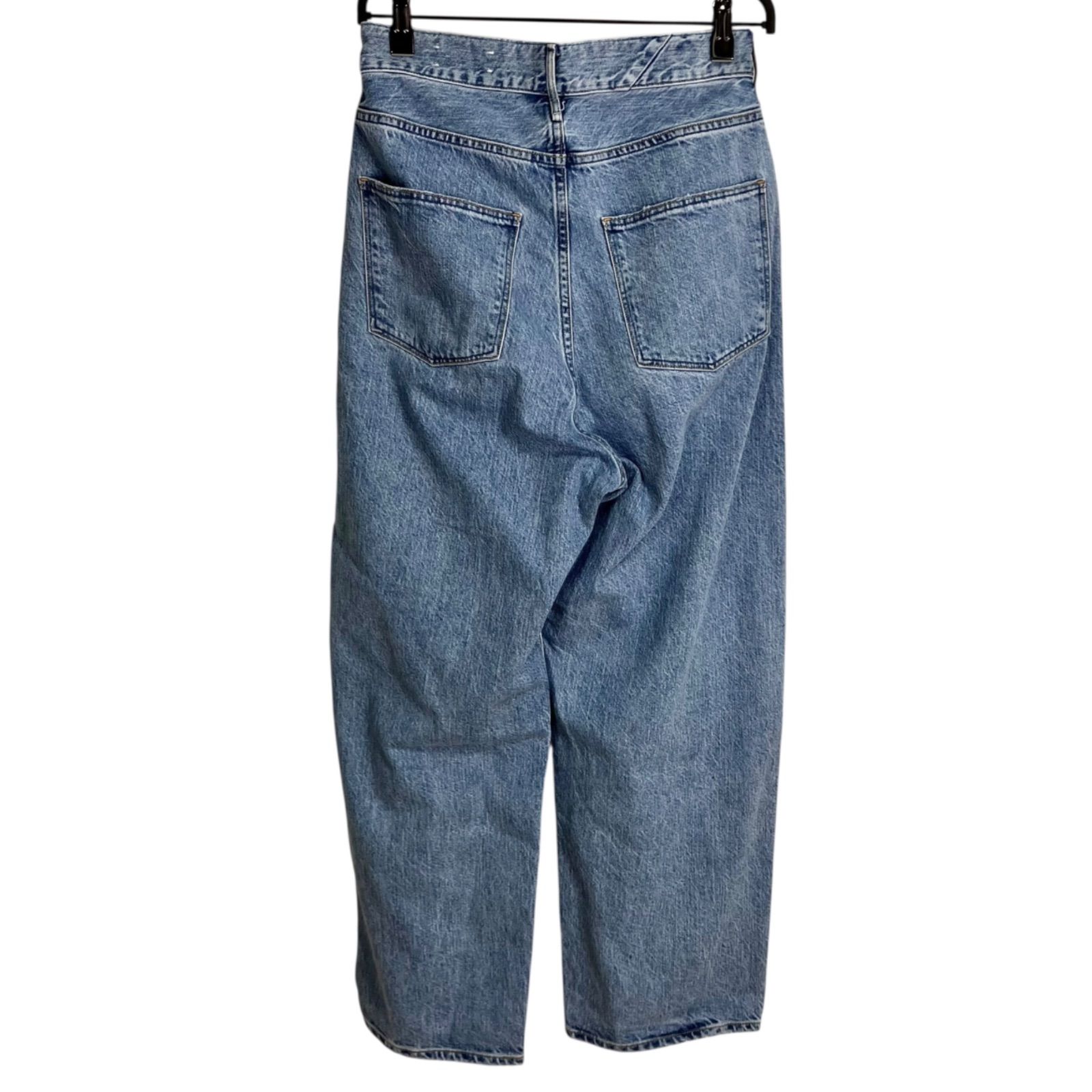 upper hights conte別注 タックデニムパンツ THE CONTE UN 23 FLOW ライトブルー 水色 アッパーハイツ コンテ デニム 188110502FLW