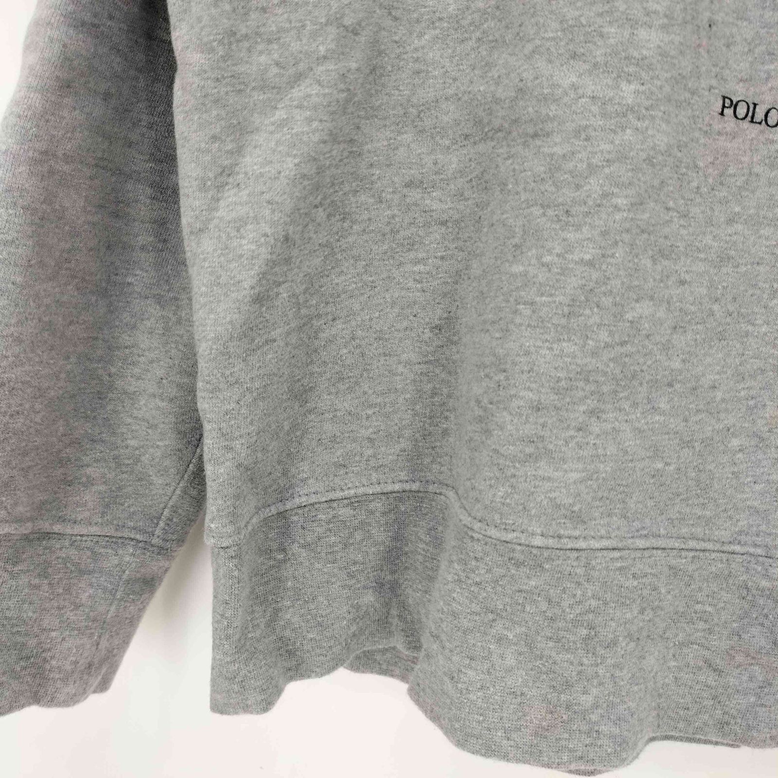 POLO RALPH LAUREN(ポロラルフローレン) 現行タグ ポロベア シティベアエディション TOKYOモデル 前Vガゼット 裏起毛スウェット メンズ import：L 【中古】【ブランド古着バズストア】 ポロラルフローレン POLO RALPH LAUREN 現行タグ ポロベア シティベア