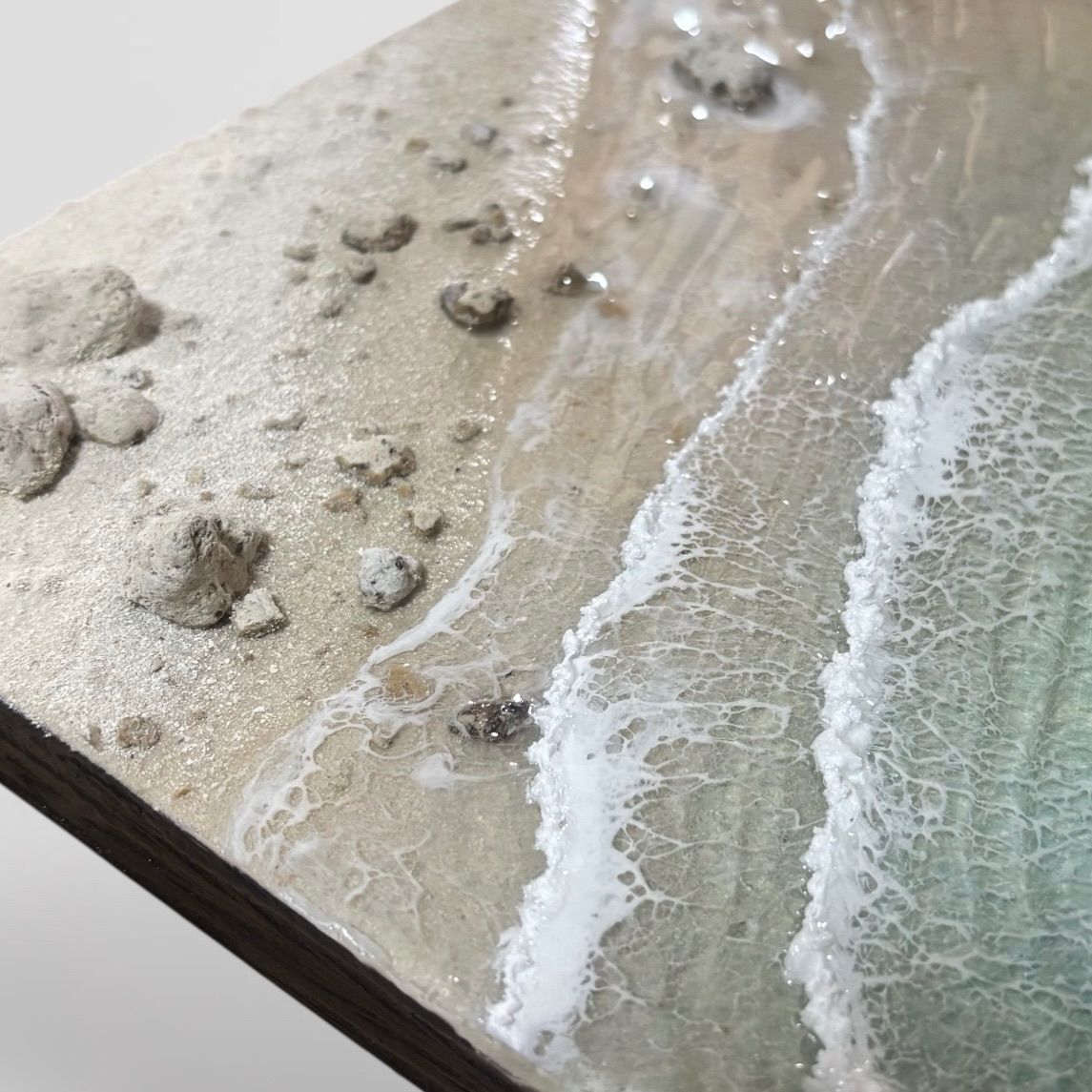 厚盛りボード 浅瀬 超立体 沖縄の海 レジンアートボード 美ら海 オーシャンアート N717 NOITHATQUANGTHANH_NET