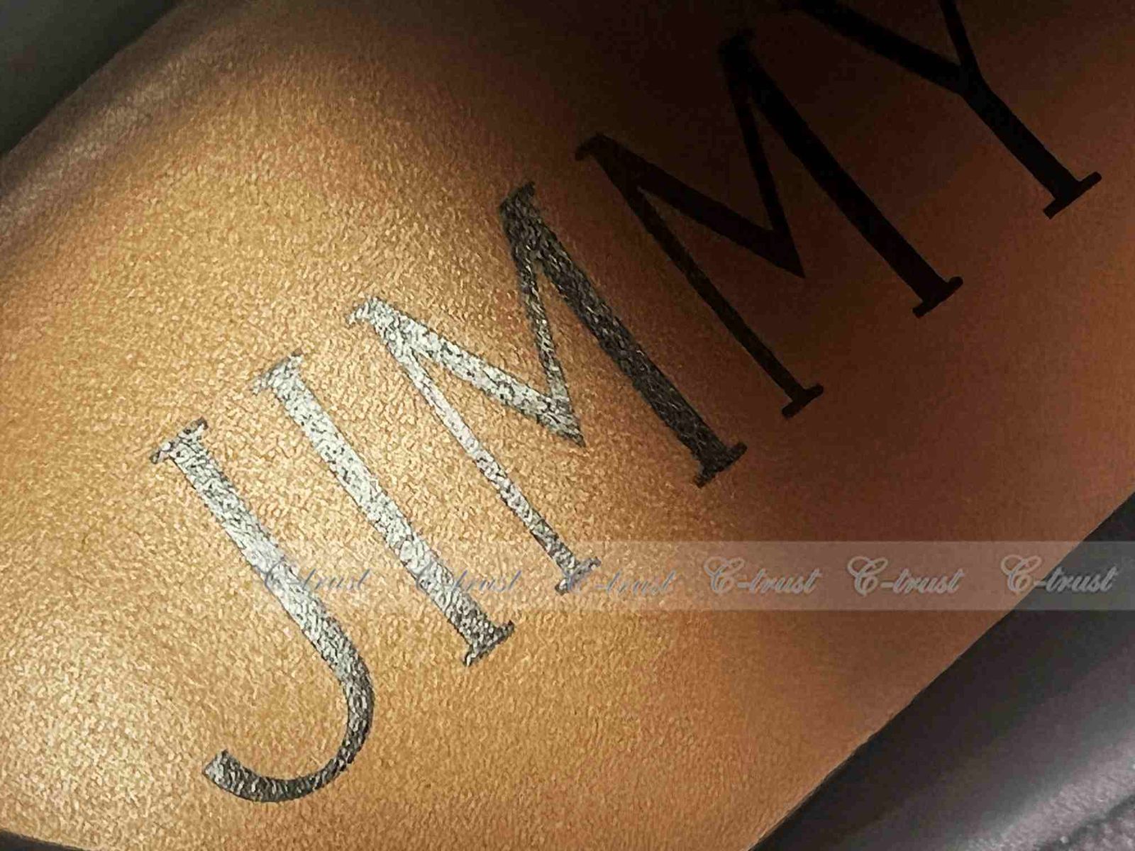  JIMMY CHOO ジミーチュウ スニーカー シューズ 靴 FLORENT スエード レザー チャンキーソール ヒール ロゴ メンズ ブラック L 929-42 スニーカー 靴