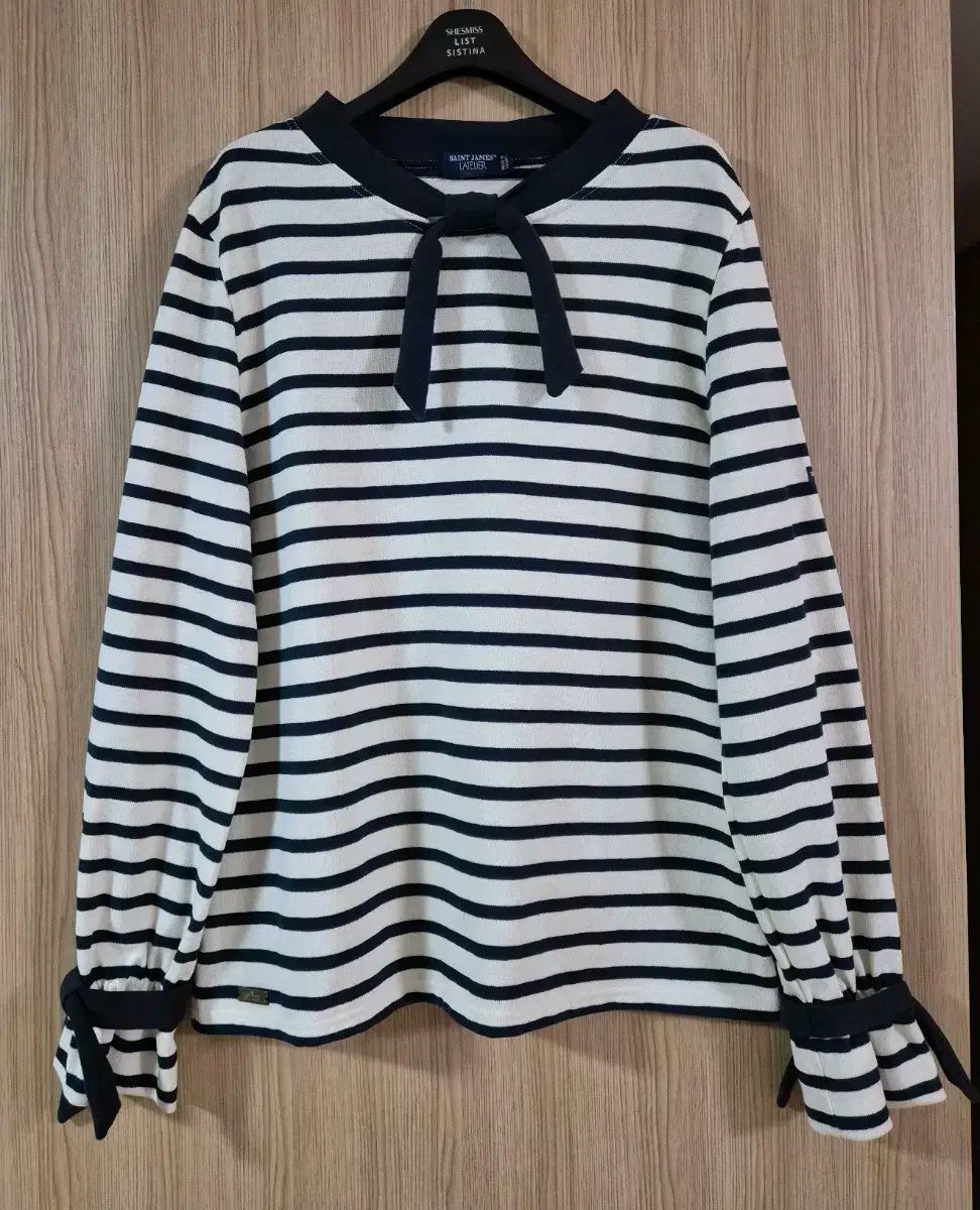 セントジェームス リボン ストライプTシャツ 66