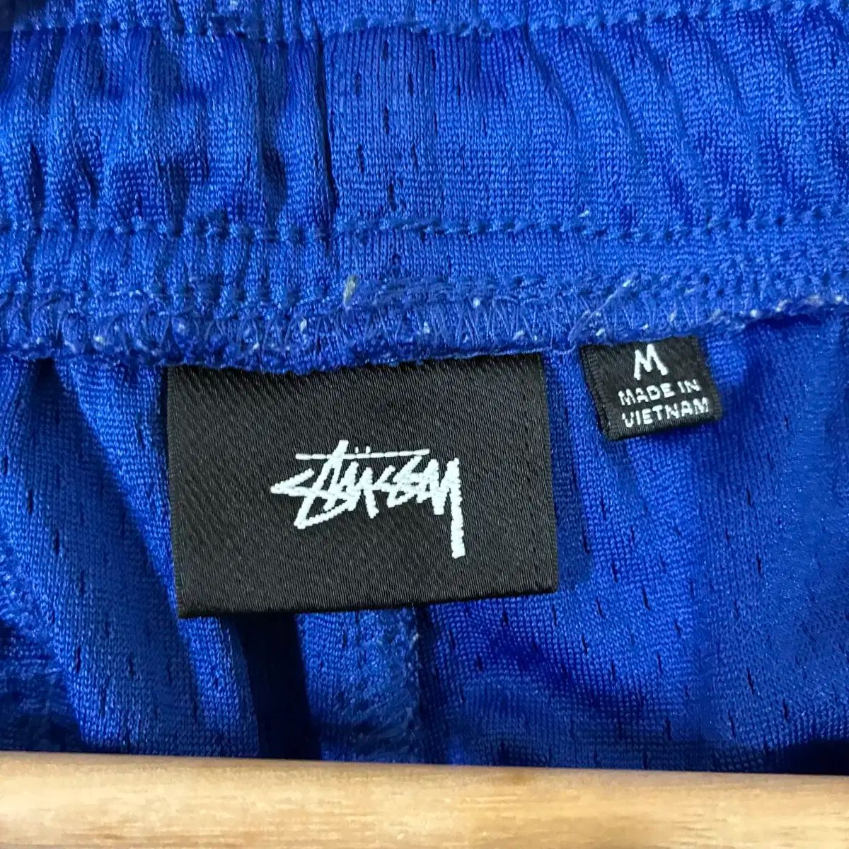  M STUSSY ステューシー LA メッシュショート ブルー ショートパンツ ハーフパンツ パンツ