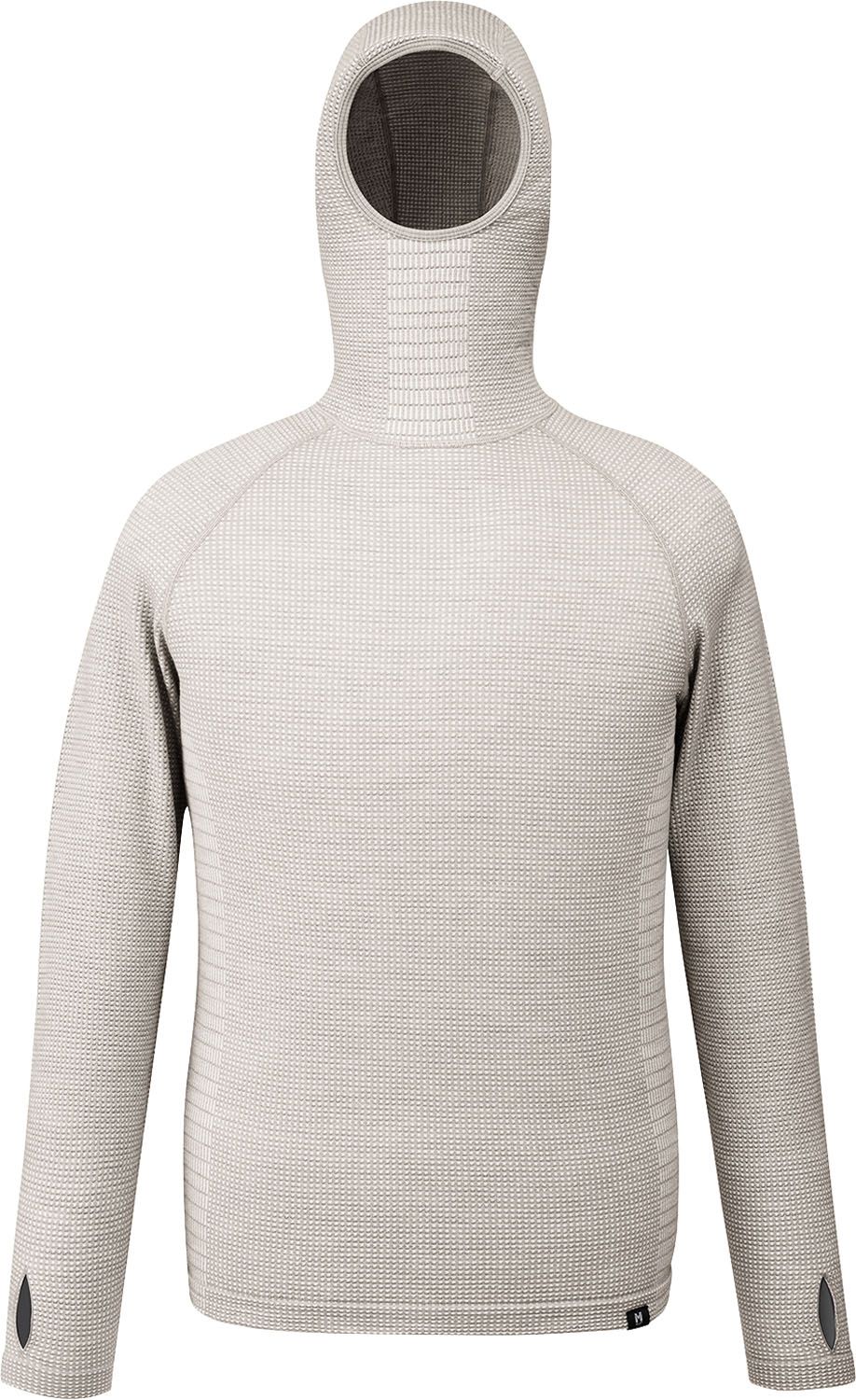 【日替わりセール】 ミレー MILLET アウトドア ホールガーメントワッフル ウール フーディー WHOLE GMT WAFFLE WOOL HD メンズ フード付き 通気性 軽量 運動 長袖 ウール トップス MIV01904 N9331 WINTERHAZE