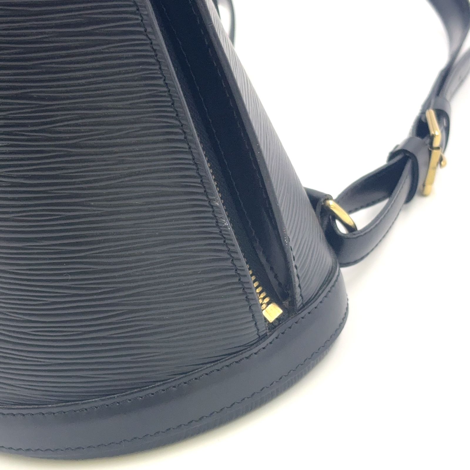 LOUIS VUITTON ゴブラン エピ エピ ノワール レザー ブラック バックパック ゴールド M52292 DECORATOM_COM_BR