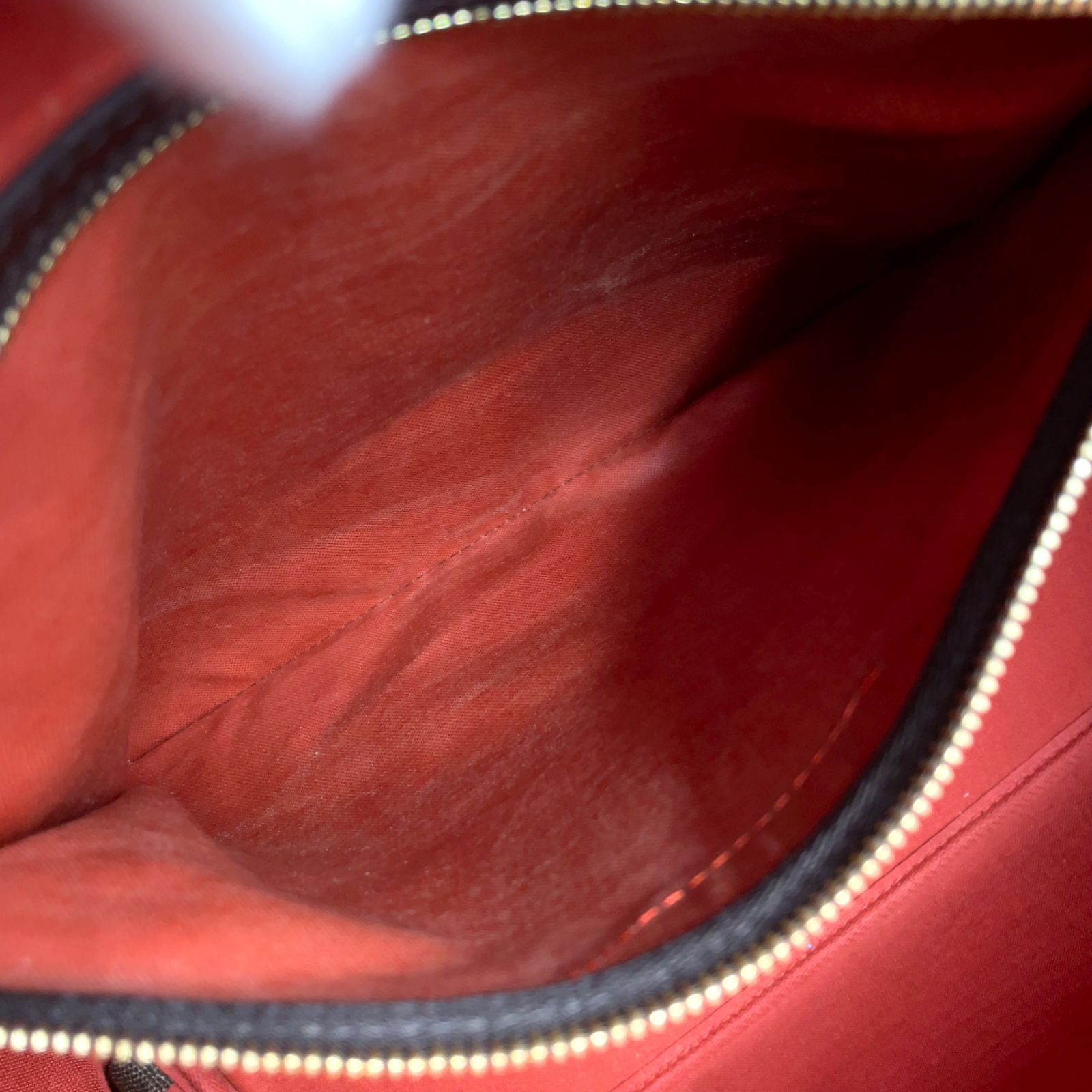 ダミエエベヌ レザー×PVC