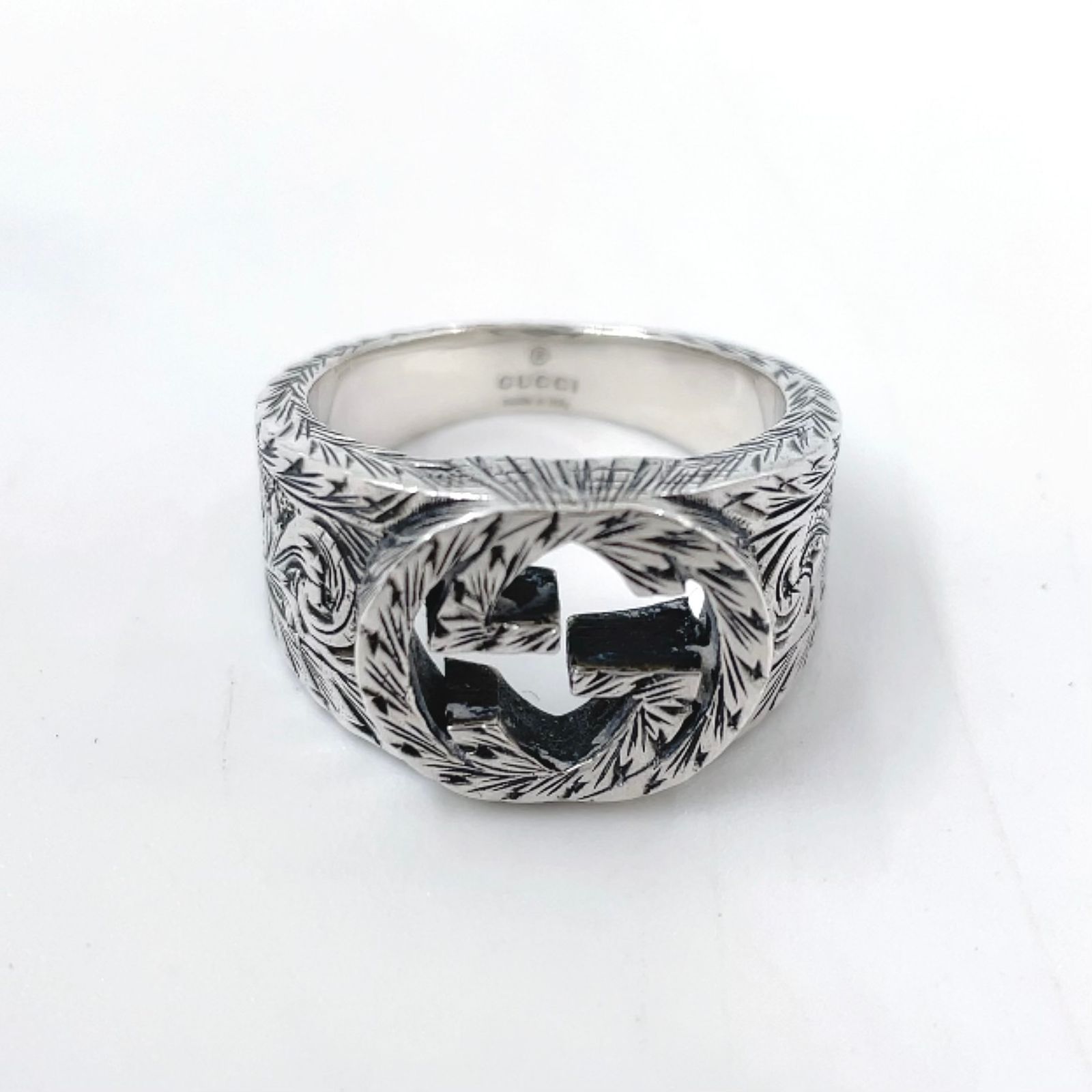 GUCCI インターロッキングG SV925 シルバー 指輪