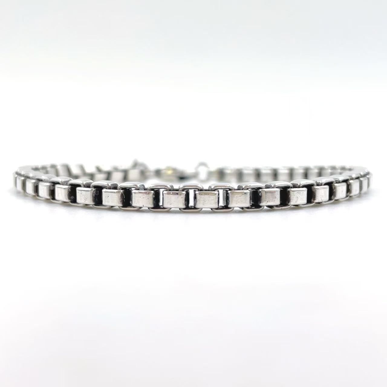 TIFFANY - Co. ベネチアン チェーン SV 925 シルバー ブレスレット