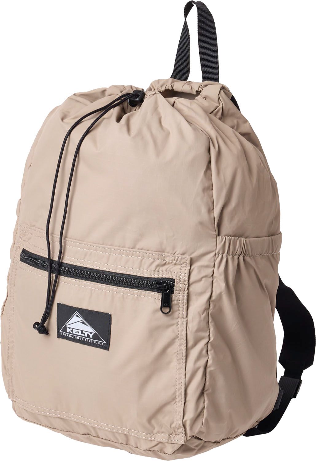 ケルティ KELTY アウトドア PACKABLE KINCHAKU DAYPACK 3259259025 BEIGE ベージュ