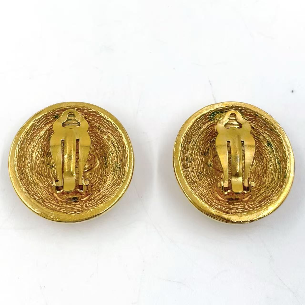 CHANEL ココマーク マトラッセ GP ゴールド イヤリング ゴールド