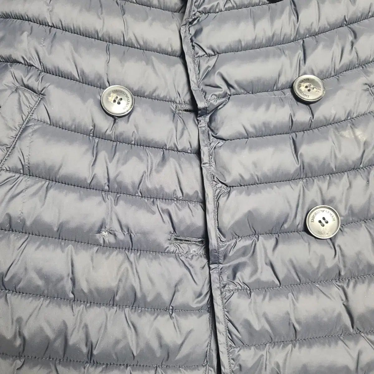  エンポリオアルマーニ キッズ ダウン コート ブラック 6 a その他 ジャケット ブルゾン