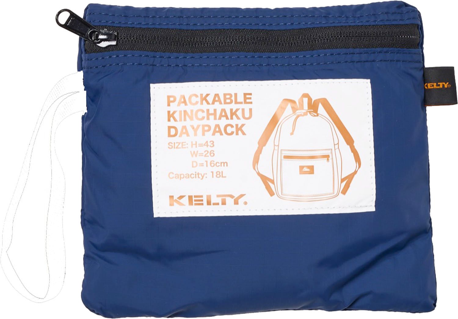 ケルティ KELTY アウトドア PACKABLE KINCHAKU DAYPACK 3259259025 NAVY ネイビー OLIVEOS_COM_TR
