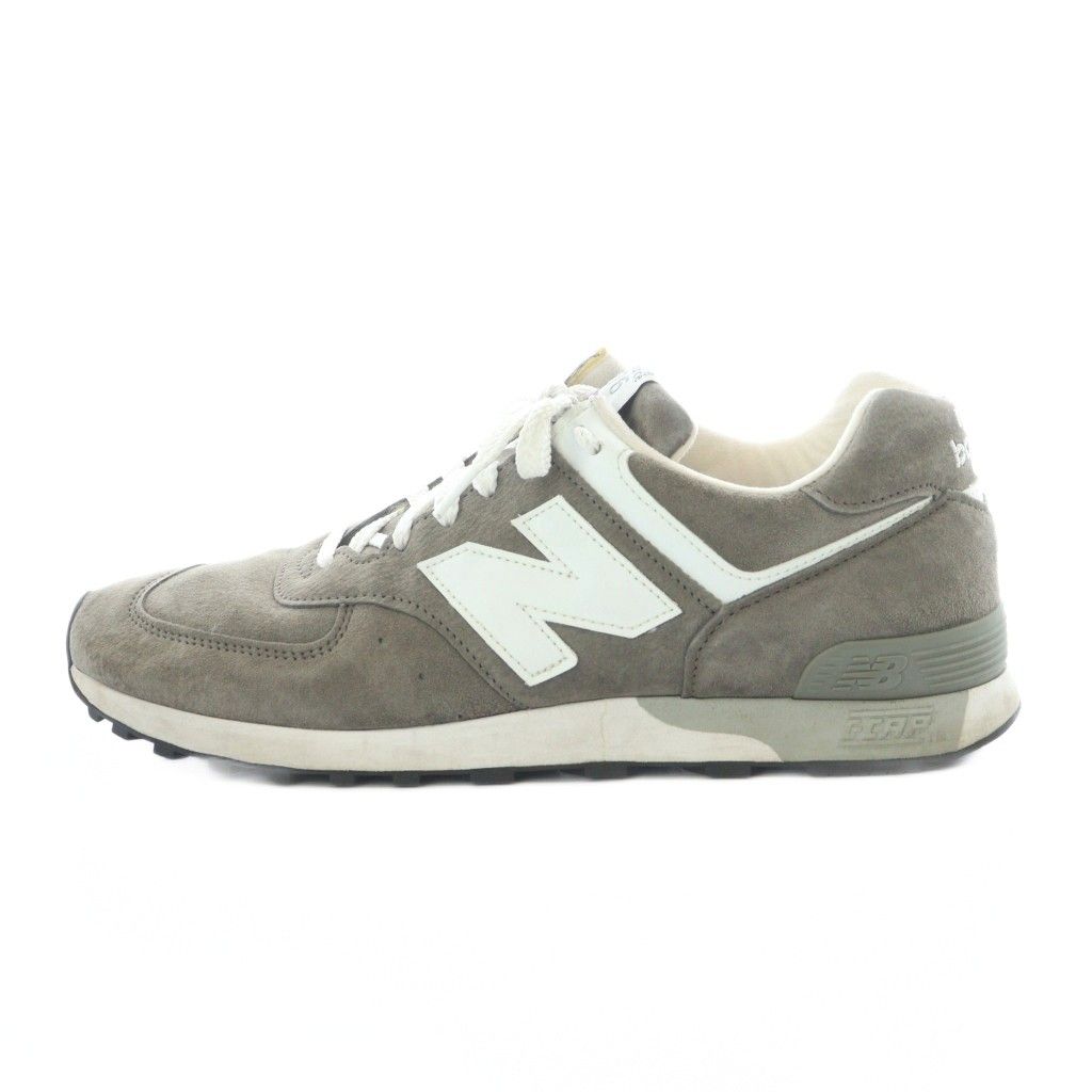 ニューバランス NEW BALANCE スニーカー スエードレザー 本革 UK9 27.5cm グレー M576GRS RI OS