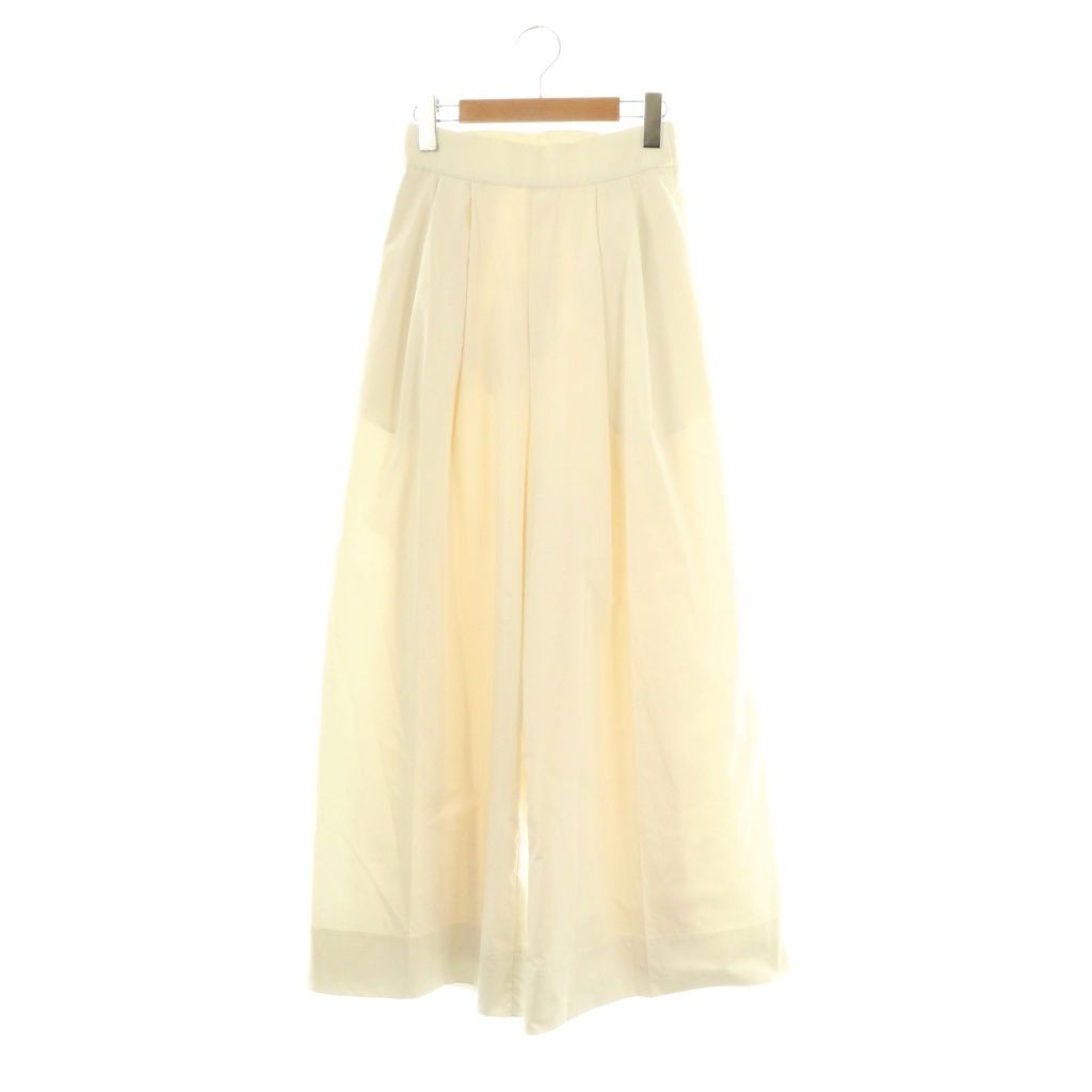 カーラ CARLA 25SS Easy 撥水 wide pants ワイドパンツ イージーパンツ F-long オフホワイト DF OS