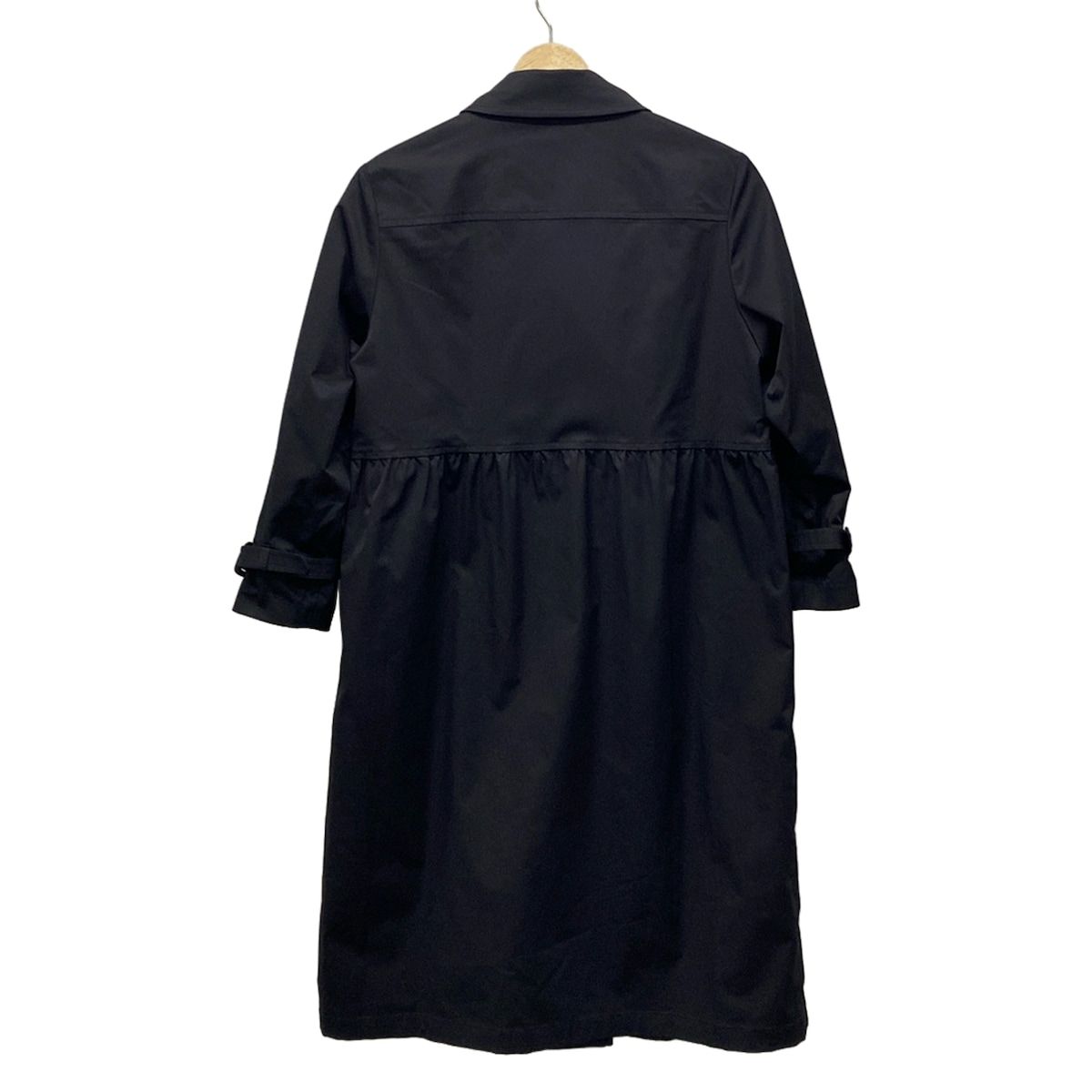 FRED PERRY フレッドペリー トレンチコート サイズ10 L レディース - 黒 春 秋物