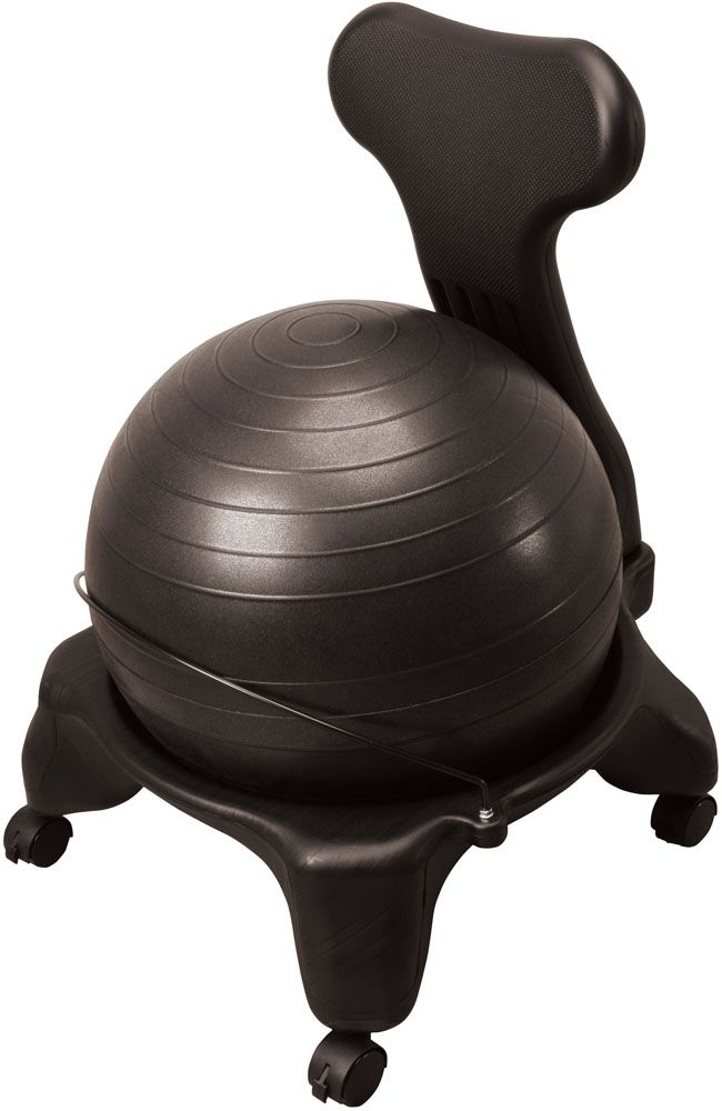 ハタ HATAS バランスボールチェアブラック DB120CB 器具 トレーニング エクササイズ ながら運動 筋肉 アンチバースト デスクワーク チェアタイプ 上半身 背筋 腰 DB120CB ブラック