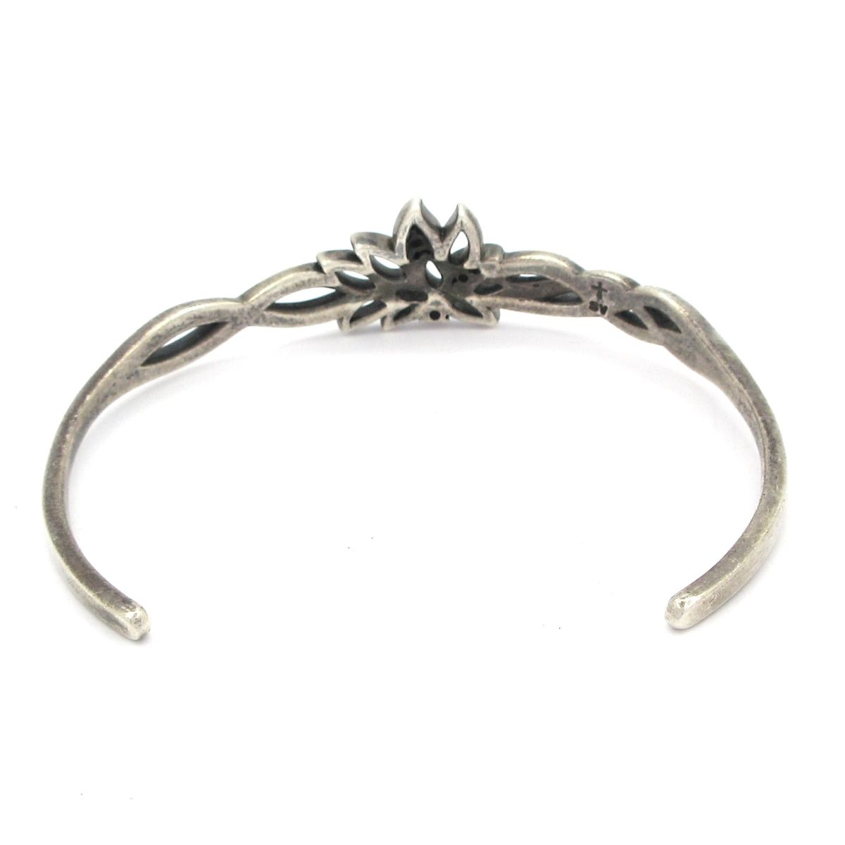  konron コンロン バングル - シルバー×ピンク バングル リストバンド アクセサリー