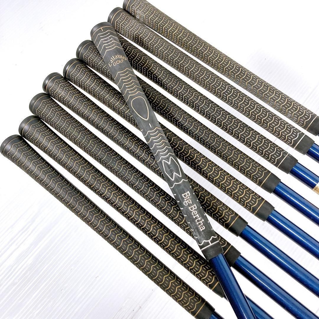 【キャロウェイ ビッグバーサ X-12】レフティ アイアンセット R 初心者 キャロウェイ ビッグバーサ X-12】レフティ アイアンセット R 初心者