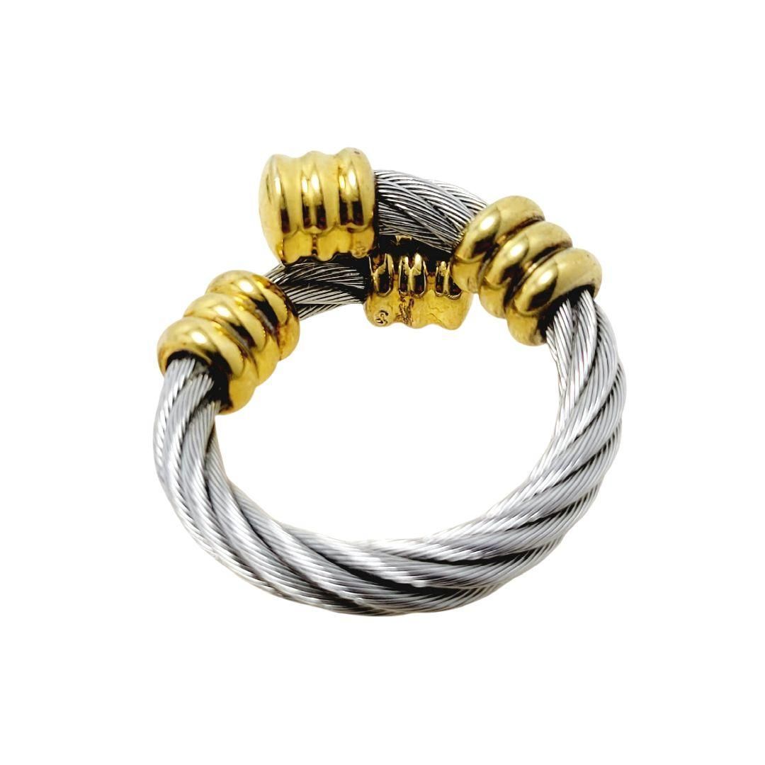 CHARRIOL リング ケルティック ワイヤー シルバー ゴールド PHILIPPE