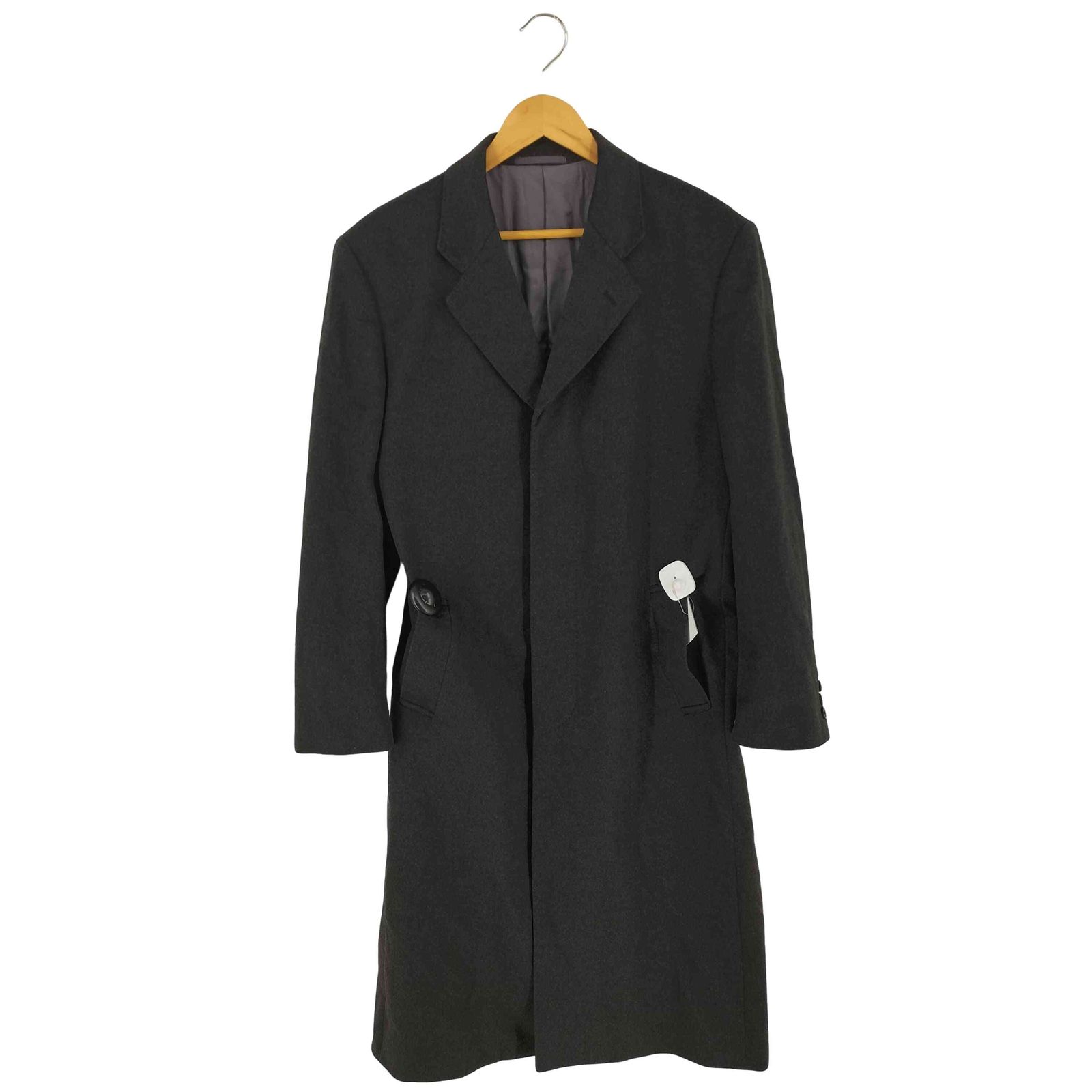 ユーズドフルギ 古着 カシミヤ チェスターコート メンズ LL